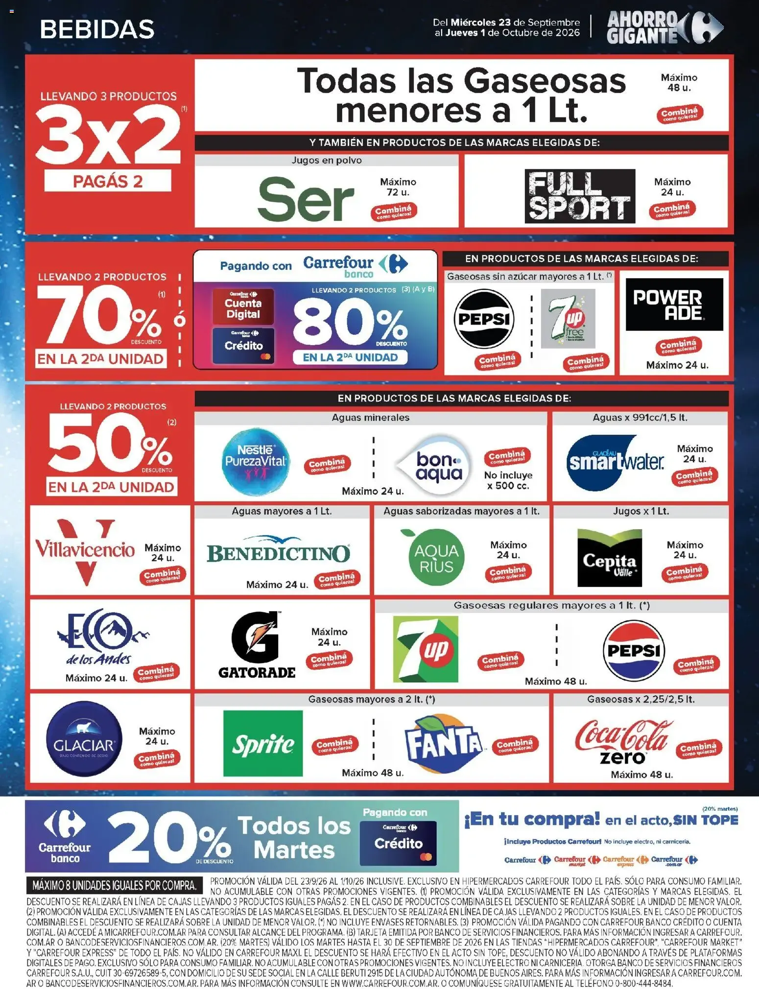 Ofertas de Carrefour Ofertas || del 23/09/2026 - 01/10/2026 || Promociones 23 de septiembre al 1 de octubre 2026 - Página 14 del catálogo