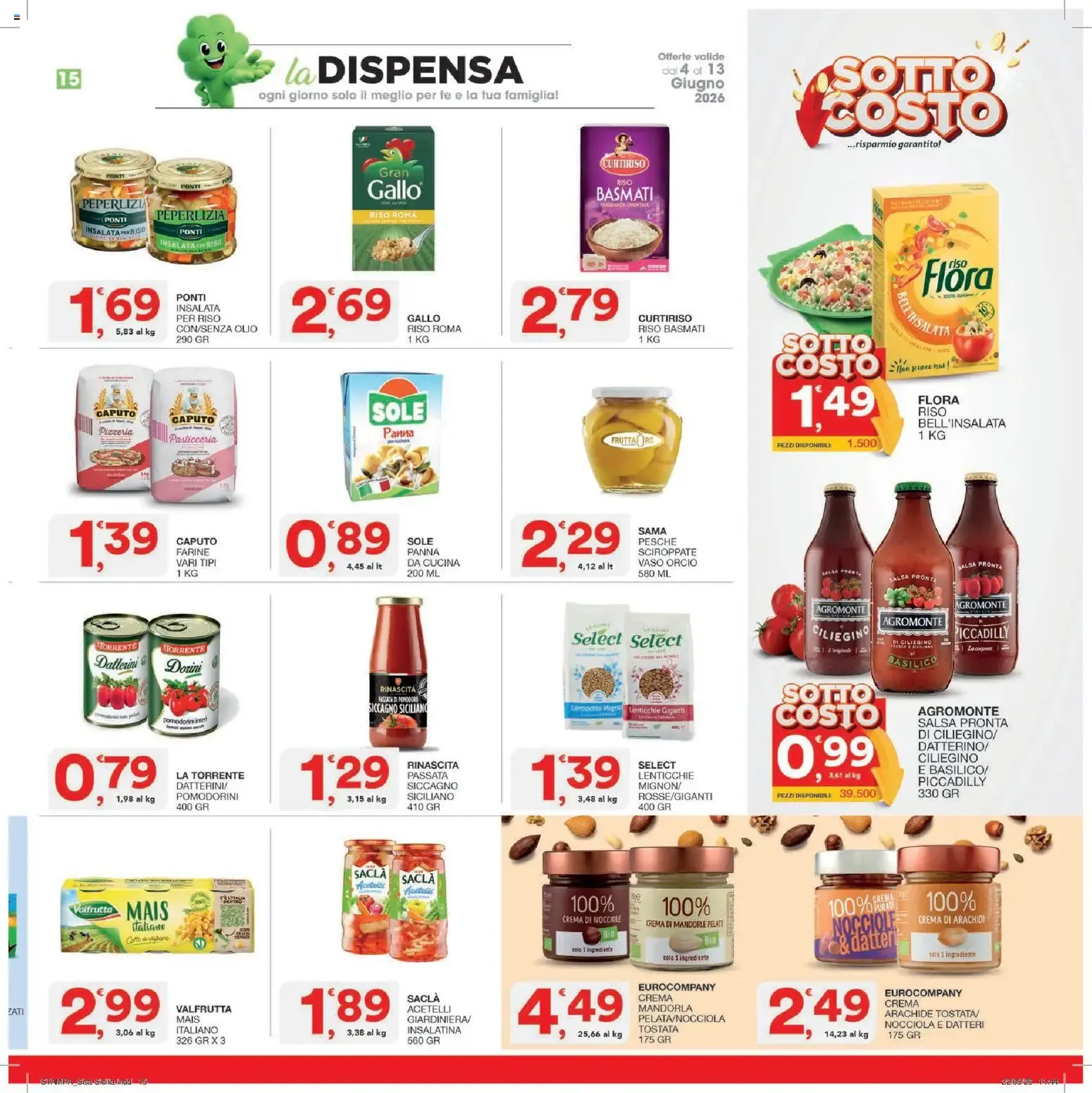 Nuovo SISA volantino dal 04/06/2026 > offerte anteprima 🛍️ da 4 giugno a 13 giugno di 2026 - Pagina del volantino 15