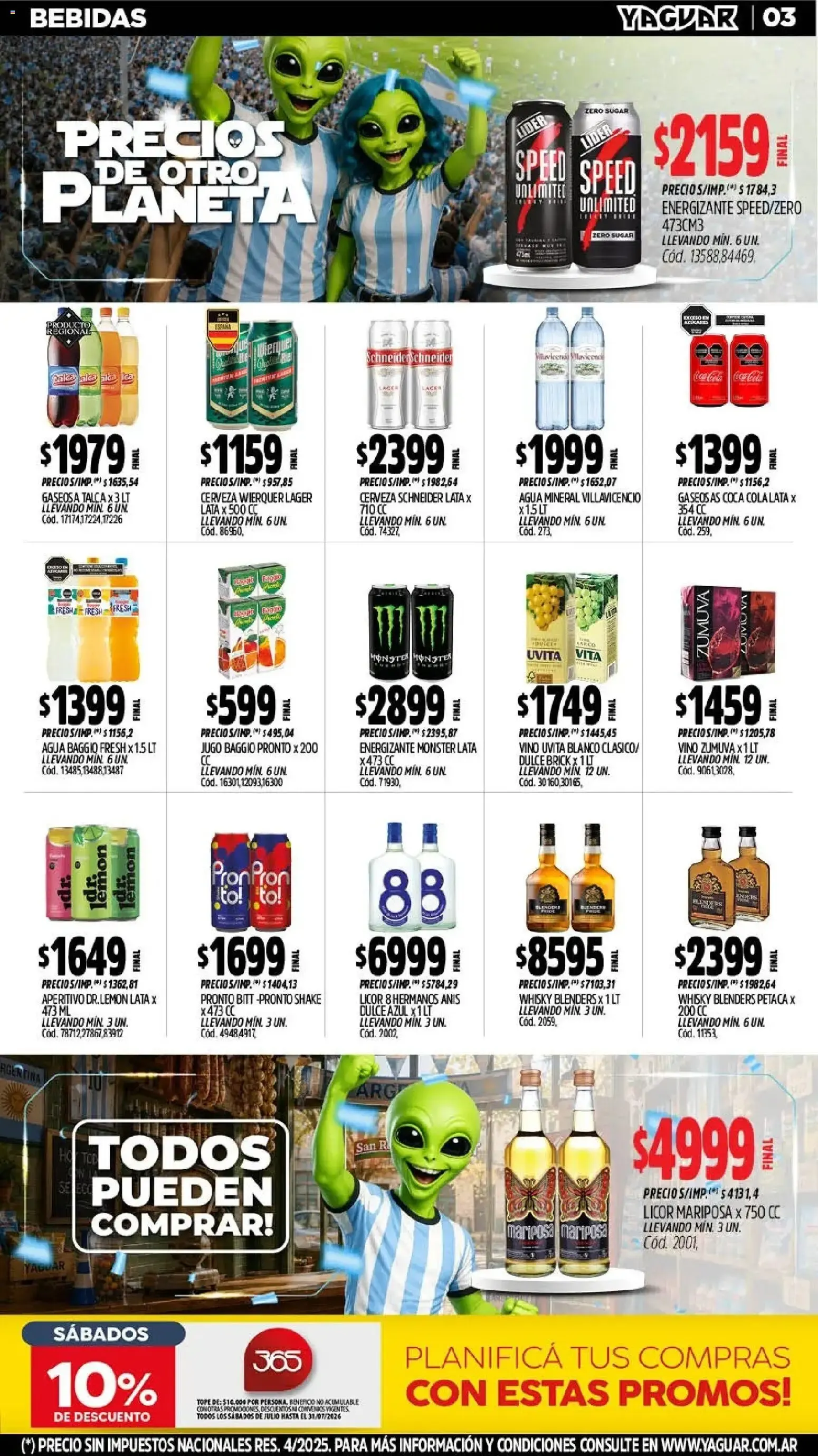 Ofertas de Yaguar - Oferta Semanal Mendoza del 06/07/2026 - 11/07/2026 6 de julio al 11 de julio 2026 - Página 4 del catálogo