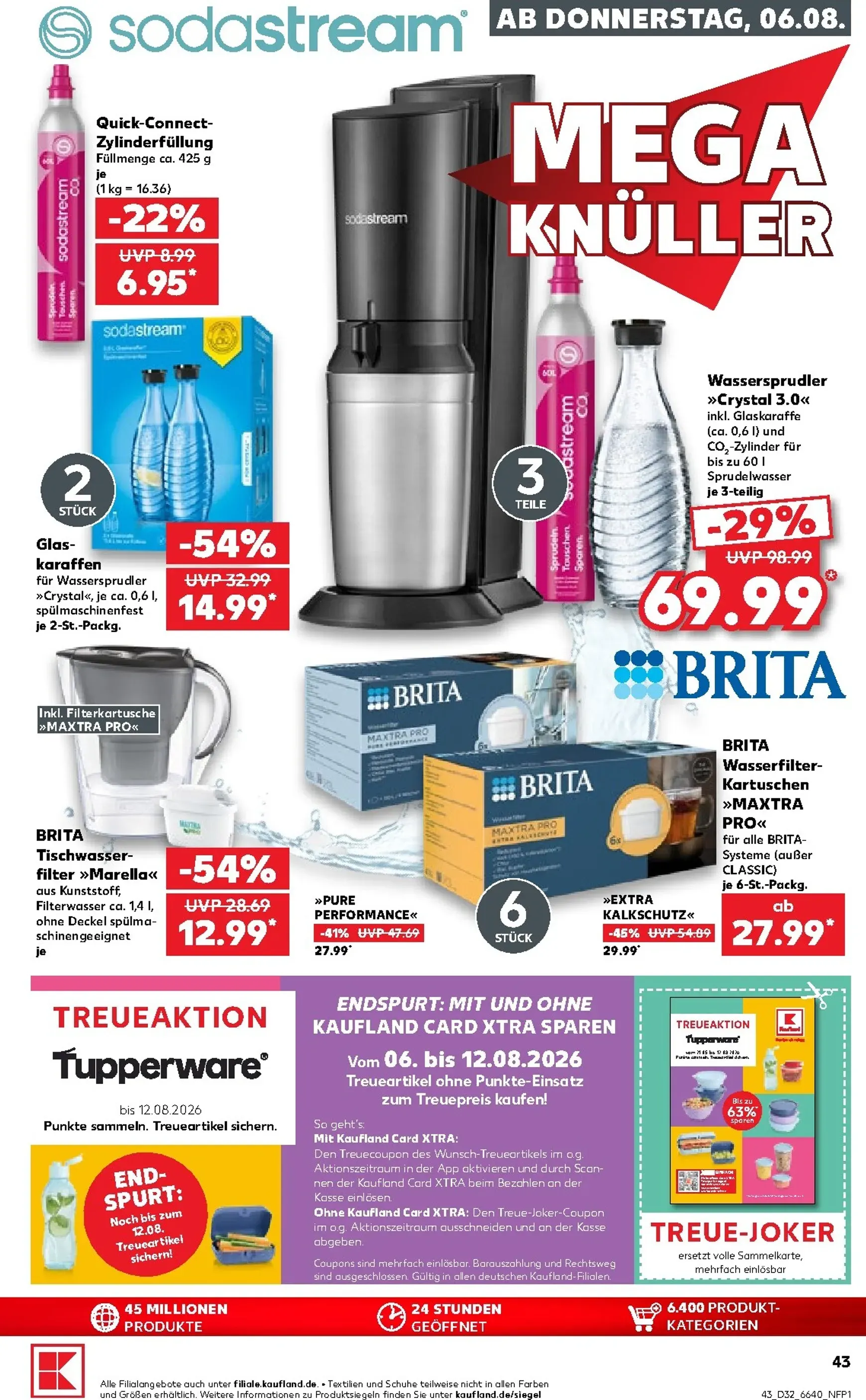 Kaufland Prospekt nächste Woche – von Donnerstag 06.08.2026 bis Mittwoch 12.08.2026 von 6. August bis 12. August 2026 - Prospekt seite 44