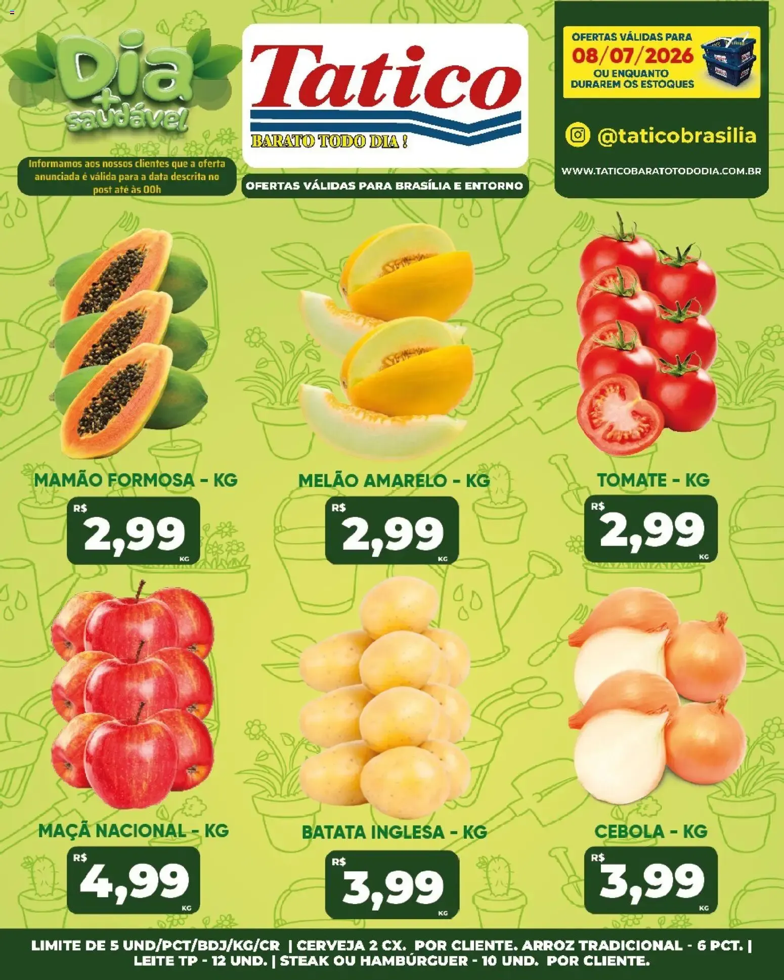 Encarte de Tatico ofertas do Dia de 08/07/2026 | Promoções Online 8 de julho até 8 de julho 2026 - Pagina 22