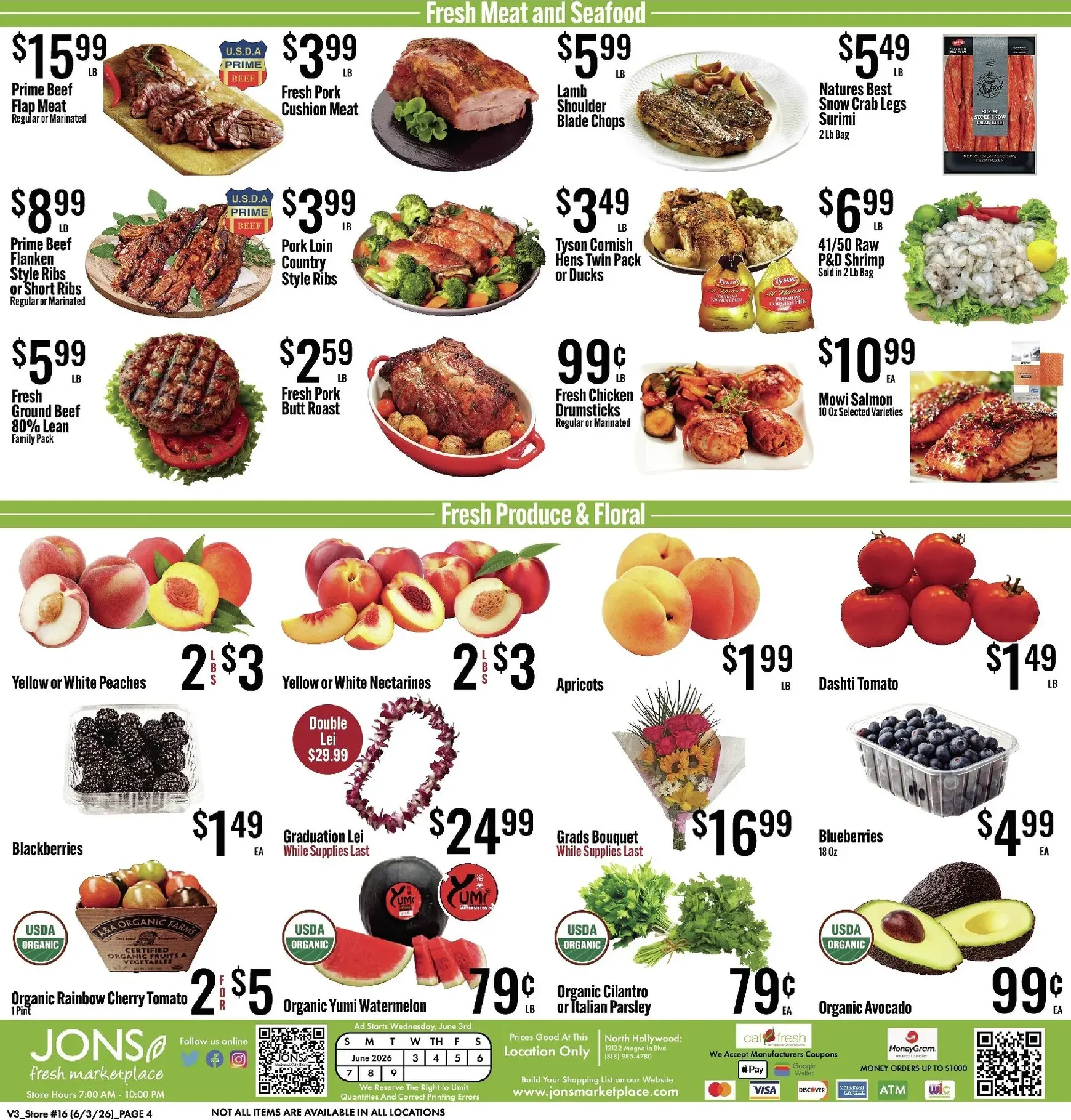 Weekly ad Current Jons leaflet valid from Wednesday 06/03/2026 to Tuesday 06/09/2026 from June 3 to June 9 2026 - Page 4