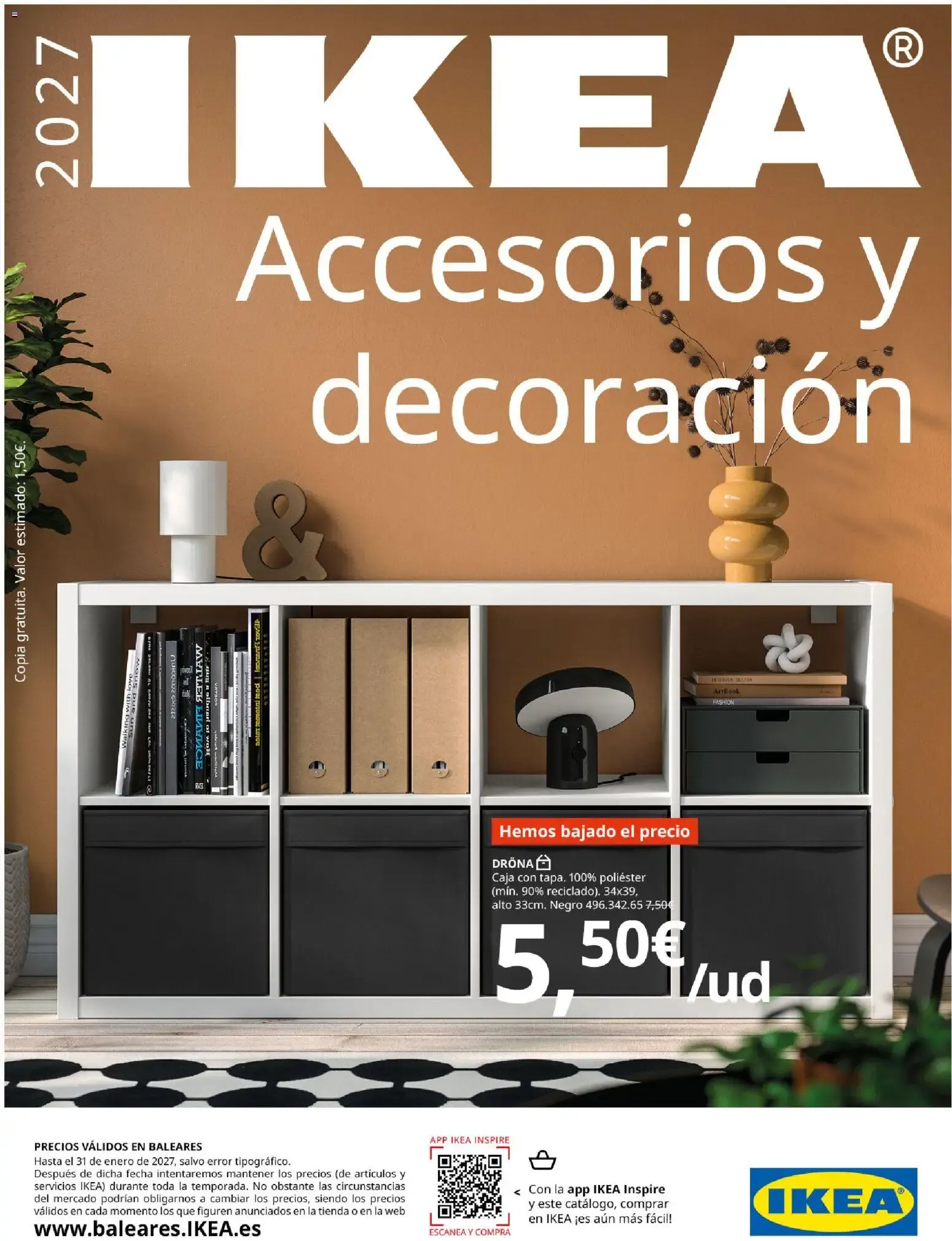 Catálogo de IKEA - Accesorios y decoración del 01/09/2026 1 de septiembre al 31 de enero 2027 - Página 1