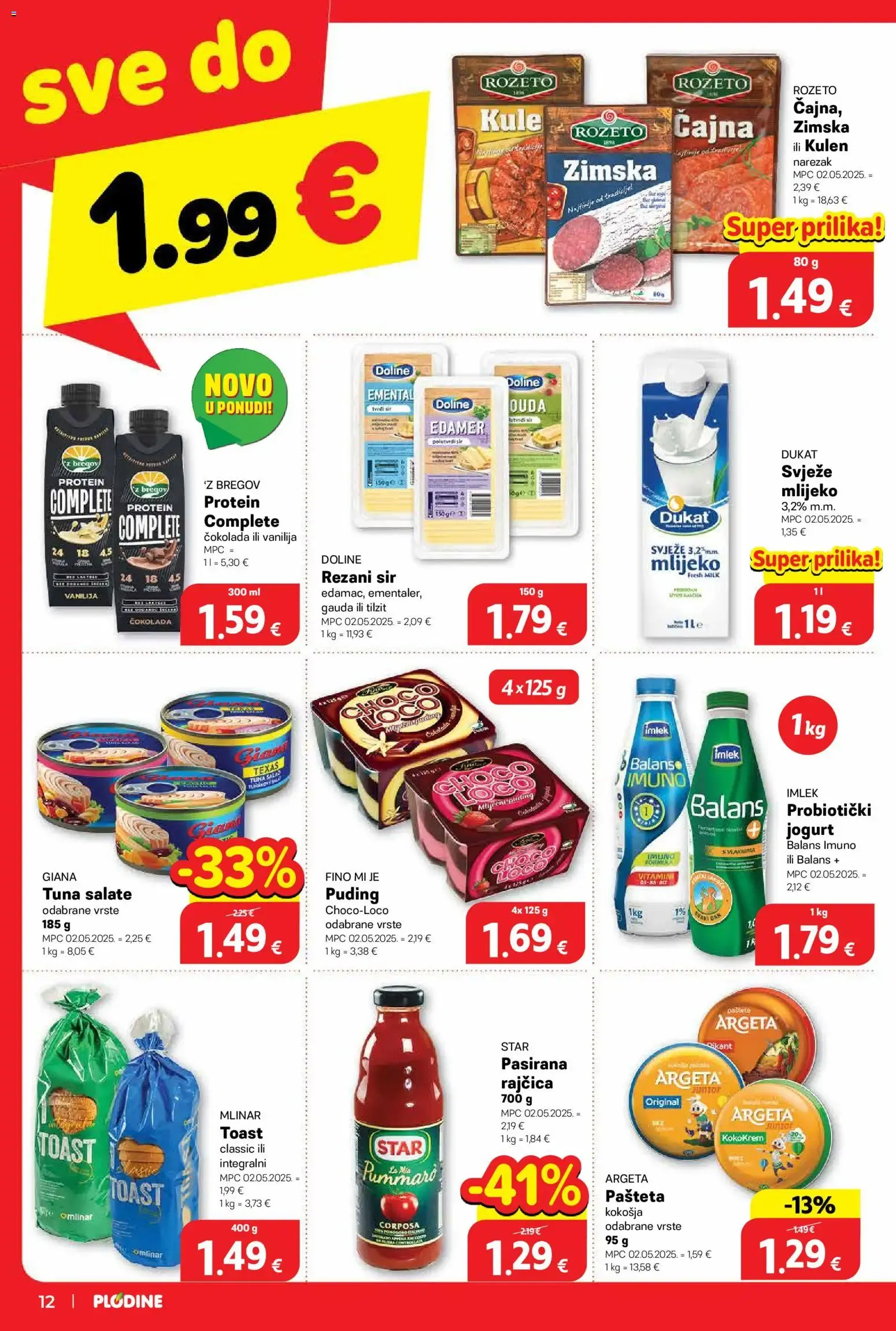 Katalog Plodine Katalog novi od 07.10.2026 na listanje > letak digitalni od 7. listopada do 13. listopada 2026. - Pregled Stranica 12