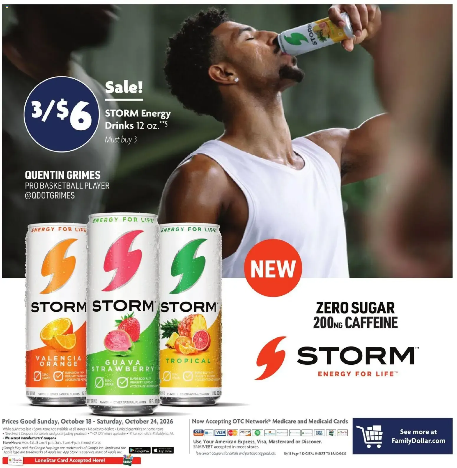 Weekly promotion Family Dollar Weekly Ad (10/18 - 10/24 2026) - Flyer spanning from October 18 to October 24 2026 - Page 12 for Catalogue 365