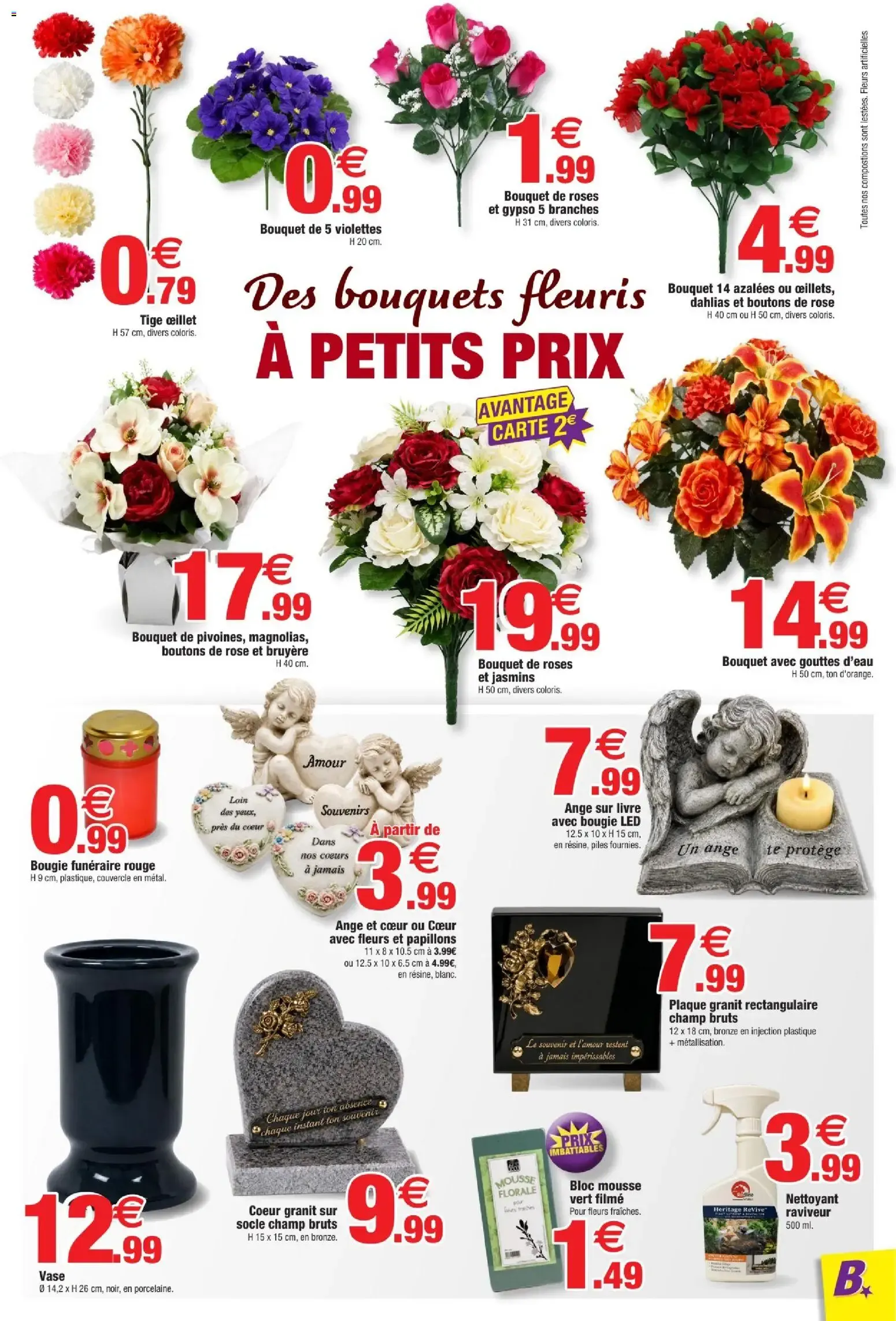 Bazarland: Toussaint, nos precios en flores du 30 septembre au 11 octobre 2026 - Catalogue page 7