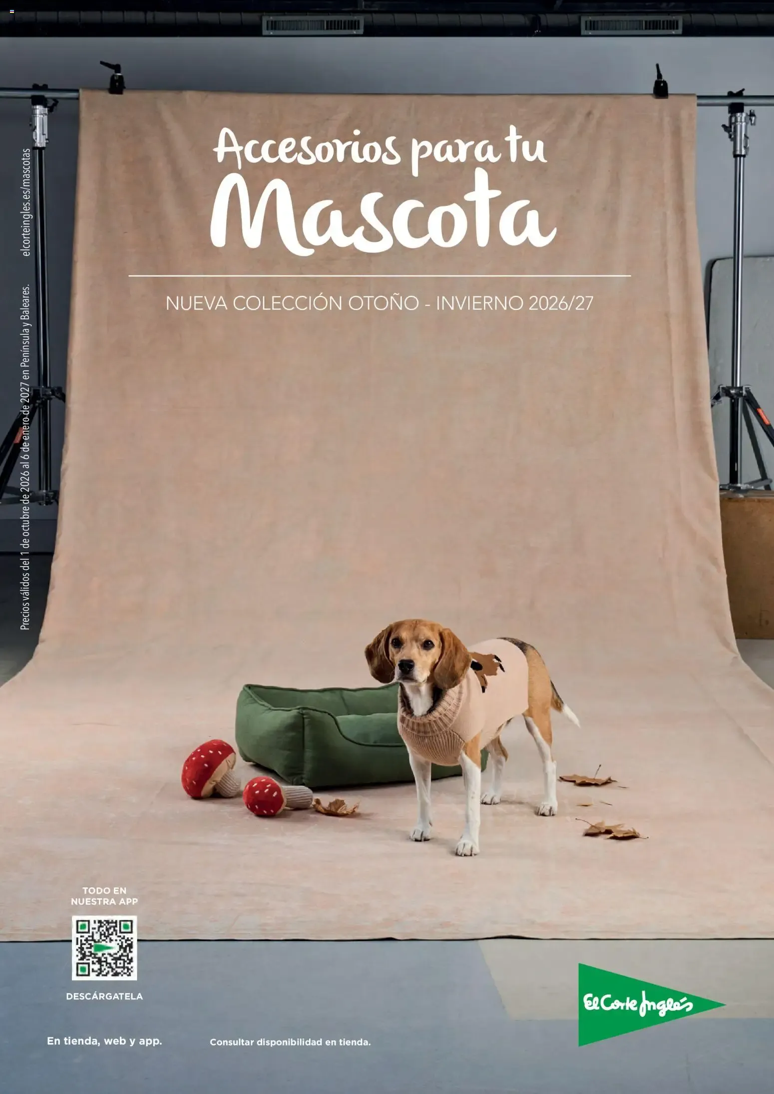 Catálogo de Accesorios para tu Mascota - Nueva Colección Otoño - Invierno 2026/27 1 de octubre al 6 de enero 2027 - Página 1