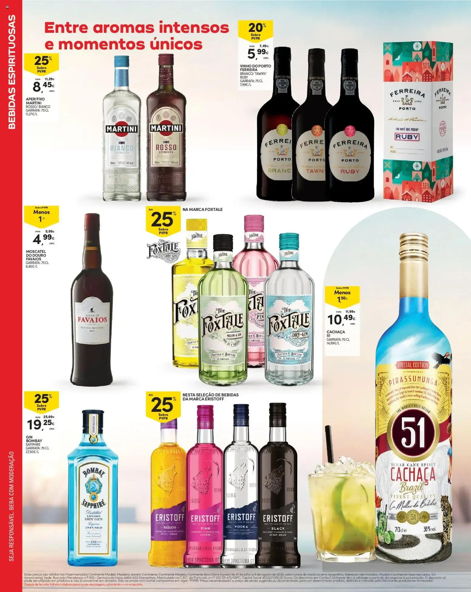 Folheto Promoções Continente: Preços Sempre Baixos de 21 de julho até 27 de julho 2026 - Pagina 20