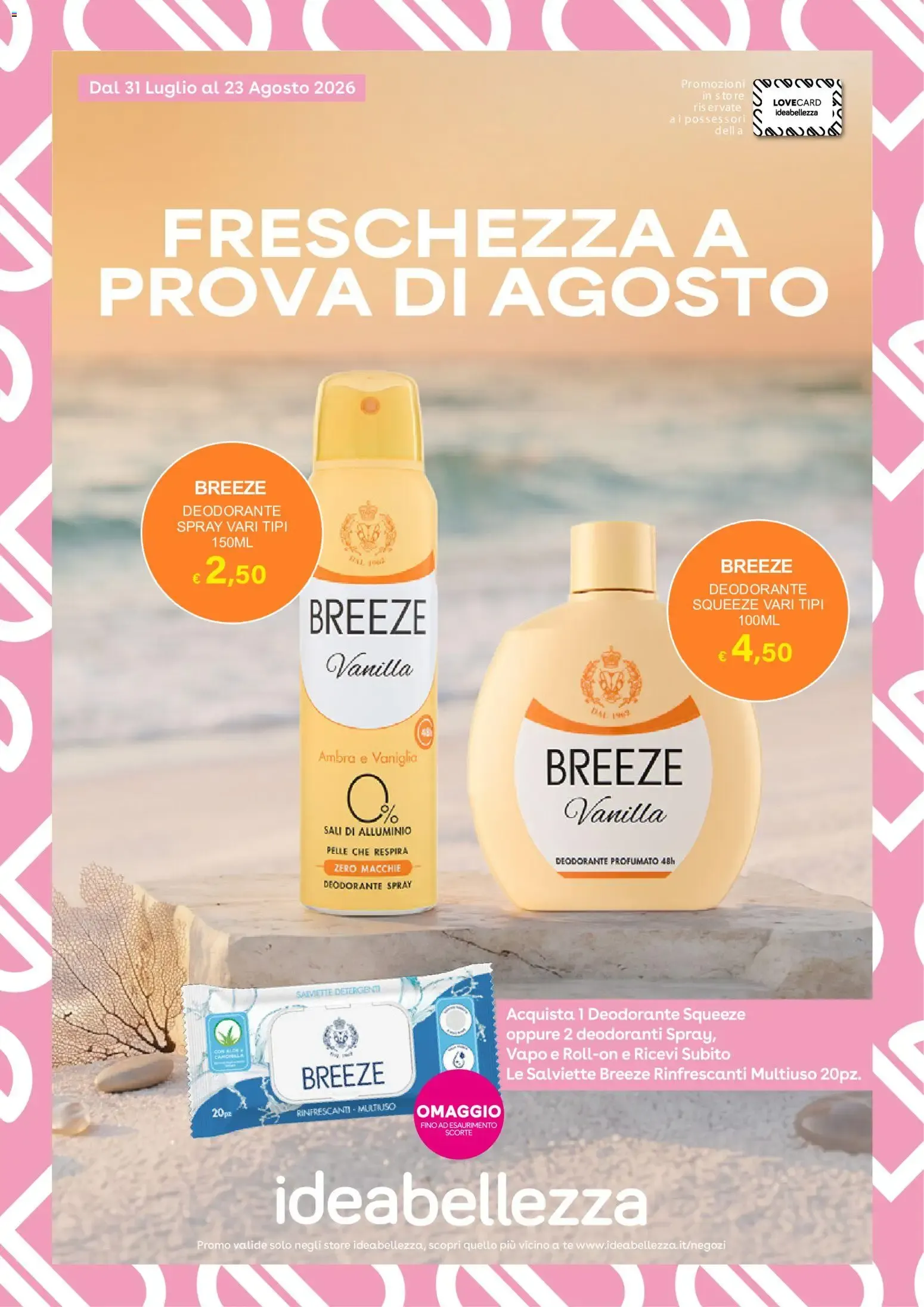 FRESCHEZZA A PROVA DI AGOSTO da 31 luglio a 23 agosto di 2026 - Pagina del volantino 1