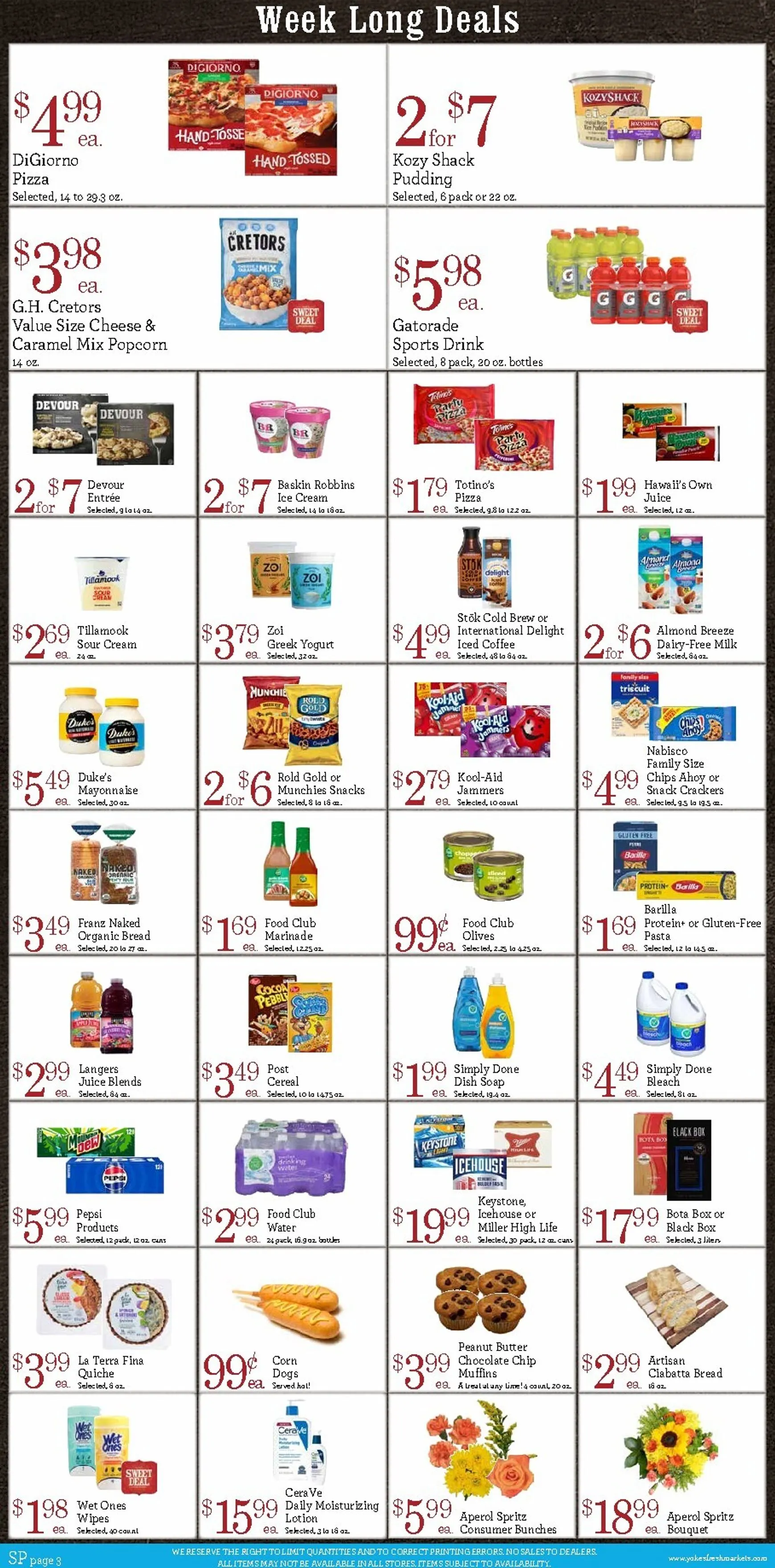 Weekly ad Current Yoke's leaflet valid from Wednesday 07/29/2026 to Tuesday 08/04/2026 from July 29 to August 4 2026 - Page 3