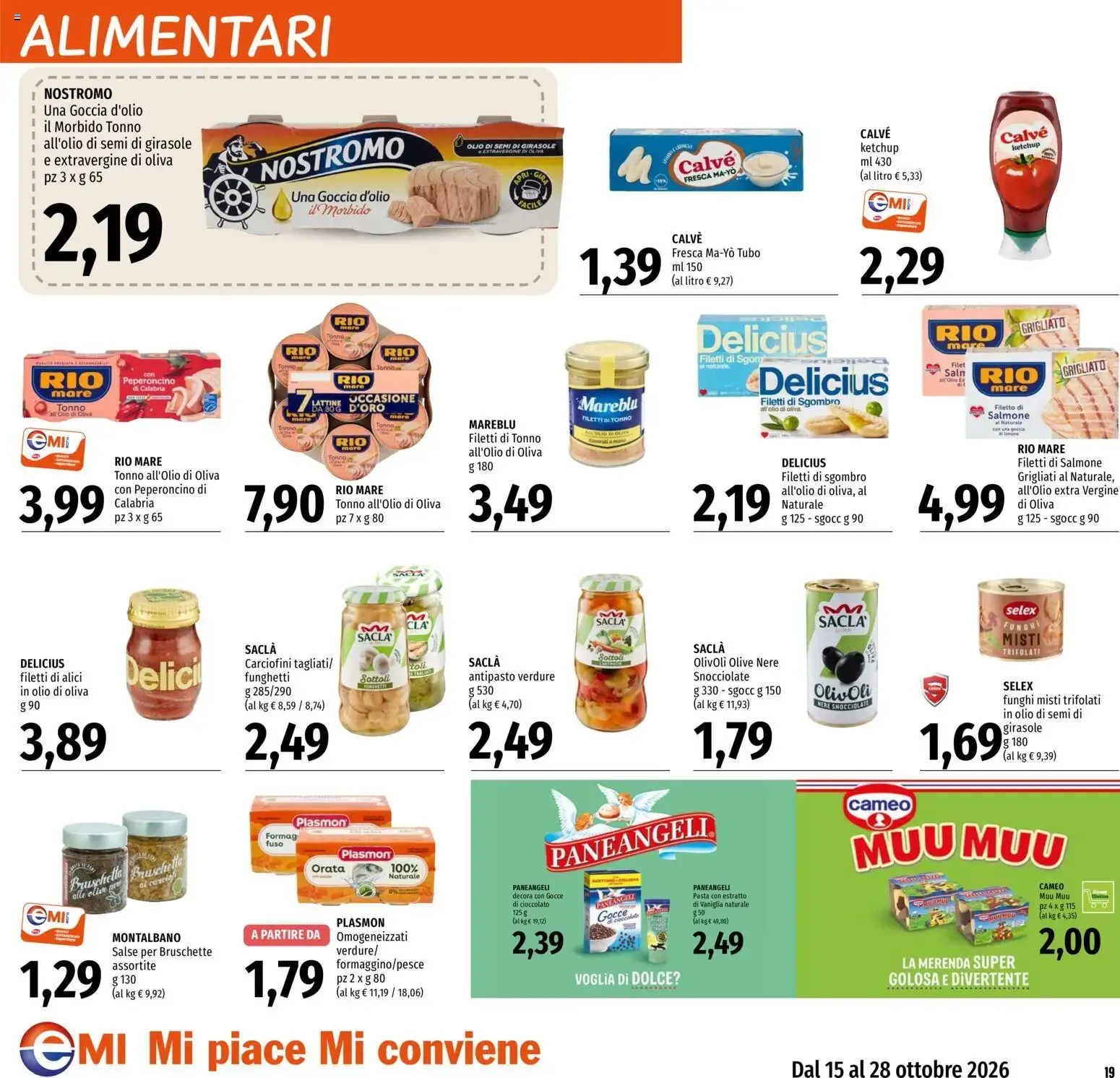 EMI volantino dal 15/10/2026 - online Offerte da 15 ottobre a 28 ottobre di 2026 - Pagina del volantino 18