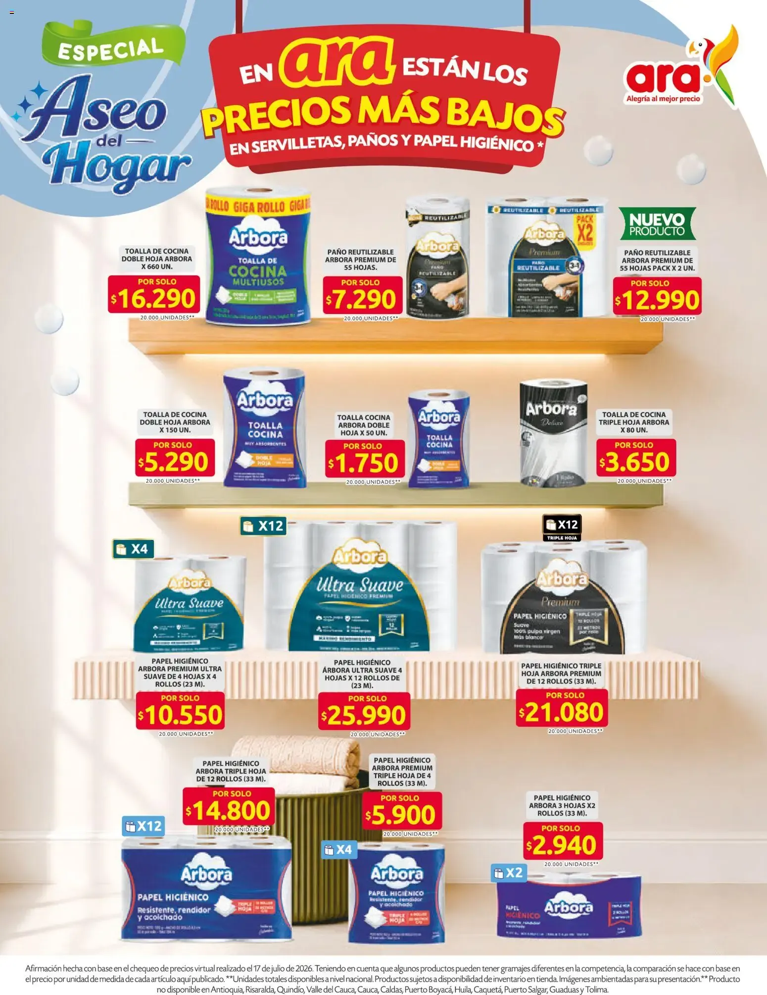 Catalogo de Ara: Ahorra con Alegría AL MEJOR PRECIO 30 de julio al 5 de agosto 2026 - Pag 10