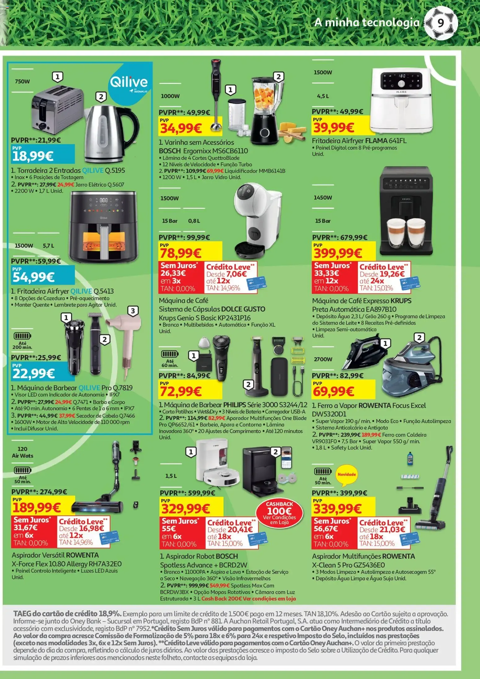 Folheto Auchan - Tecno Mundial » de 16/06/2026 - 06/07/2026 de 16 de junho até 6 de julho 2026 - Pagina 9