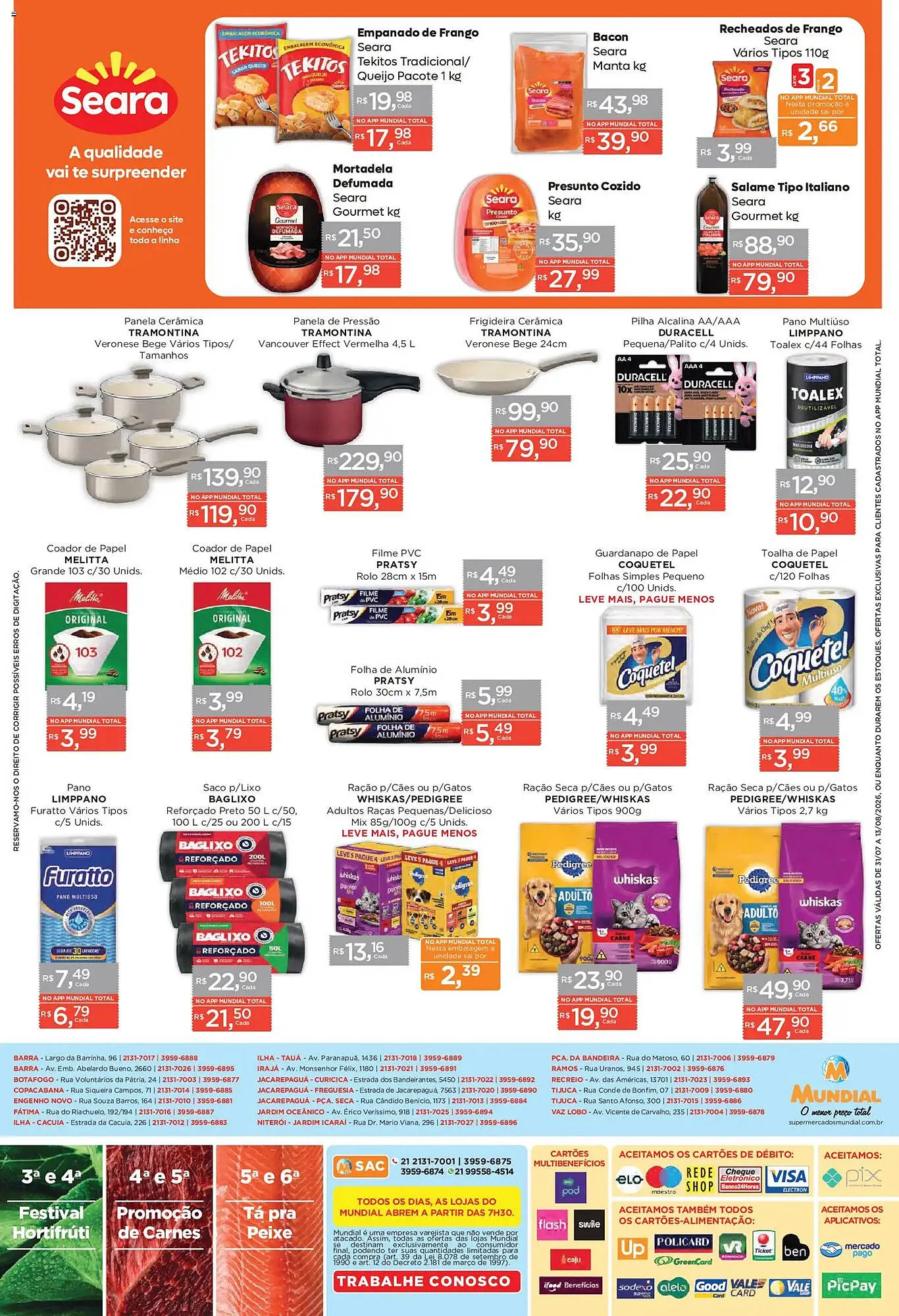 Encarte de Encarte Supermercados Mundial 31 de julho até 13 de agosto 2026 - Pagina 12