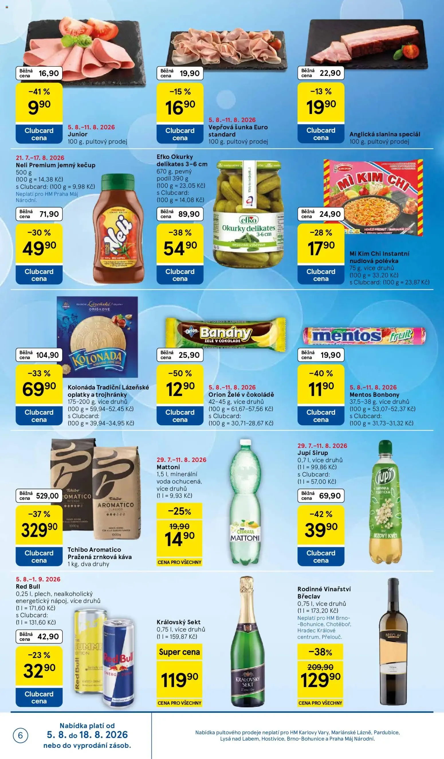 Tesco leták na tento + příští týden 05.08.2026 - 5. srpna 11. srpna 2026 - Page 6