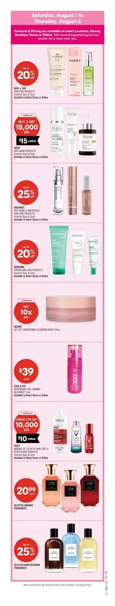 Shoppers Drug Mart flyer week 31 from August 1 to August 6 2026 - flyer page 4