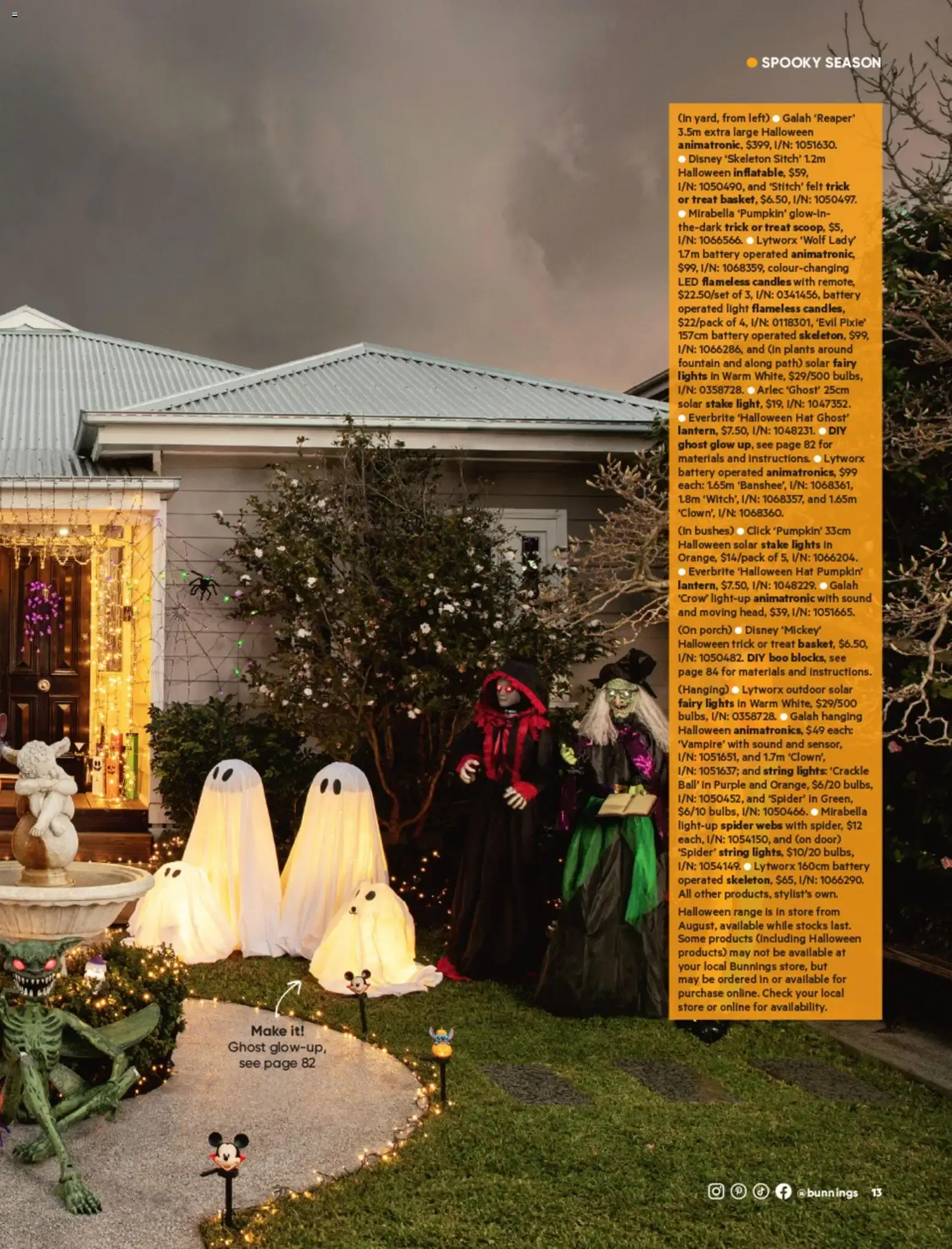 Bunnings Warehouse Halloween 👻 catalogue from 01/10/2026 - Catalogue valid from 1 October to 31 October 2026 - page 13