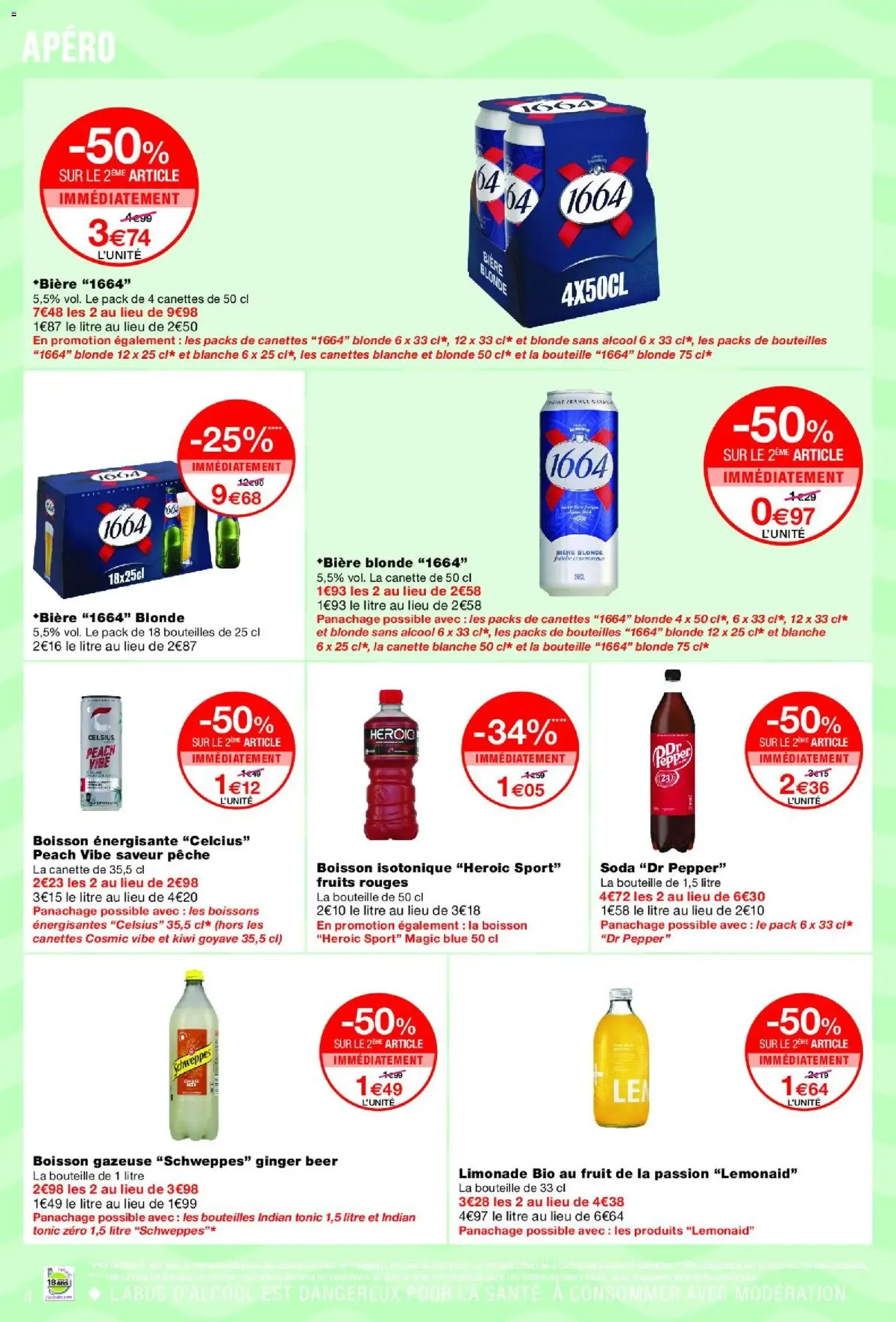 Monoprix - Hasta 50% en el segundo producto de selección du 16 juin au 28 juin 2026 - Catalogue page 4