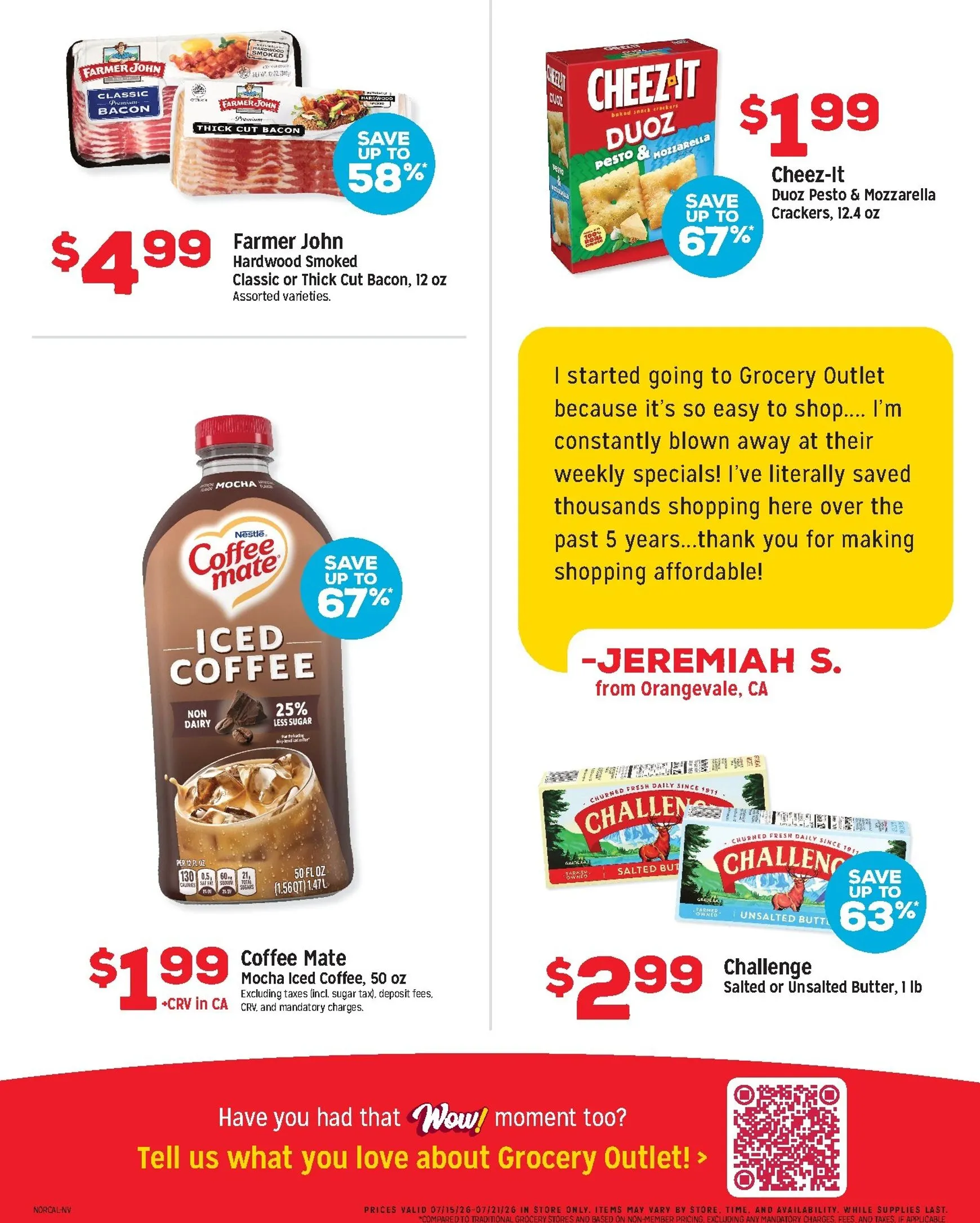 Weekly ad Grocery Outlet: Healthy Never Looked So Affordable from July 15 to July 21 2026 - Page 3