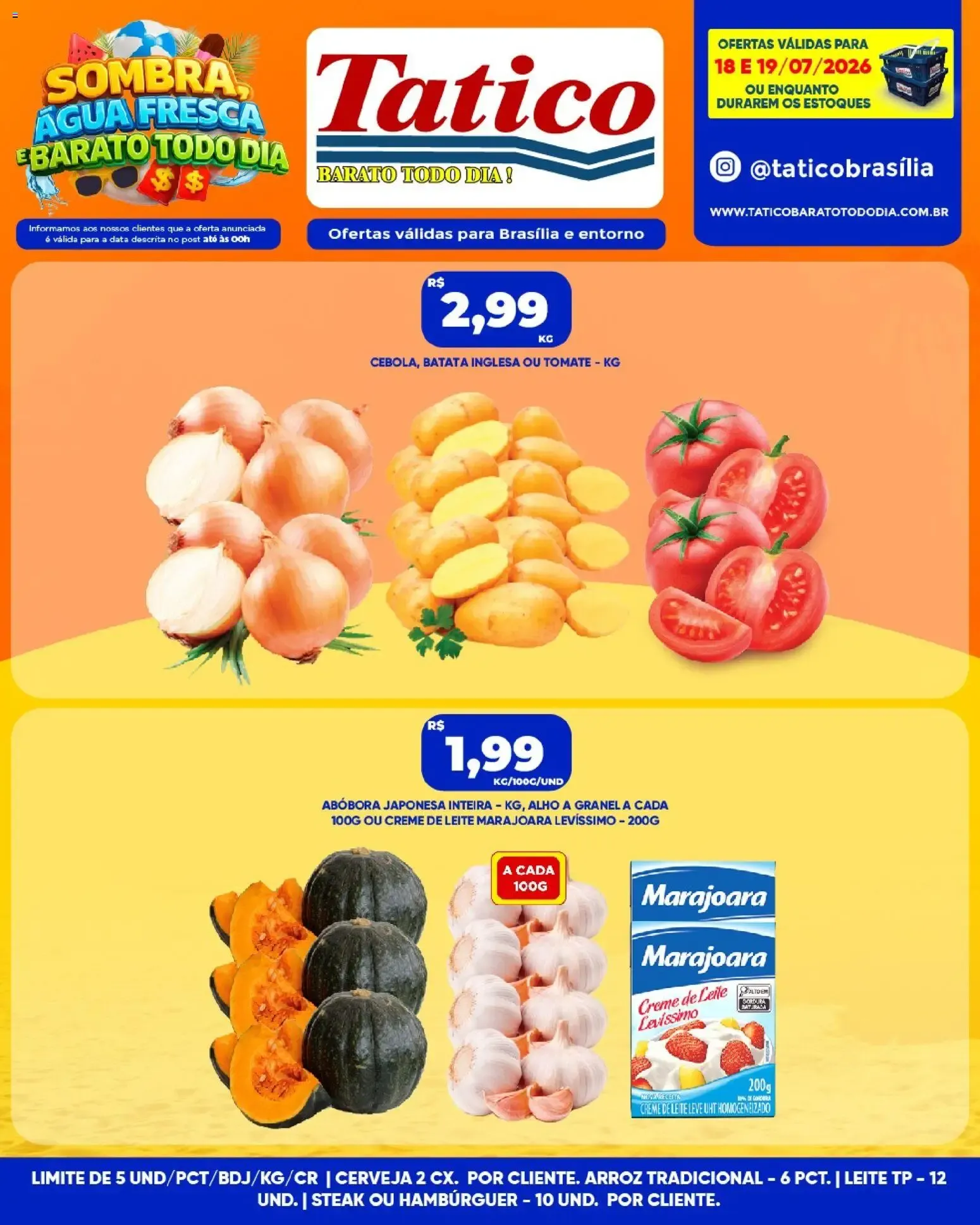 Encarte de Tatico ofertas Fim de Semana de 18/07/2026 | Promoções Online 18 de julho até 19 de julho 2026 - Pagina 2