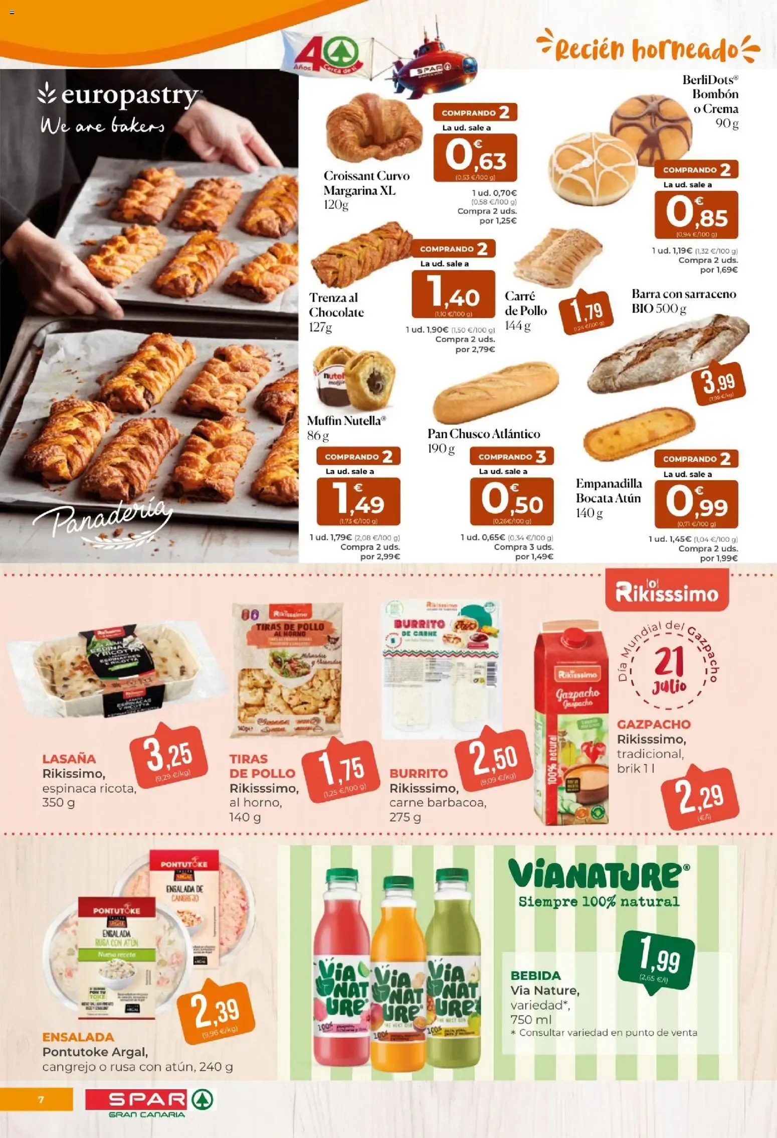 Catálogo de Spar Gran Canaria: Vuelve el Verano Frutal 10 de julio al 23 de julio 2026 - Página 7
