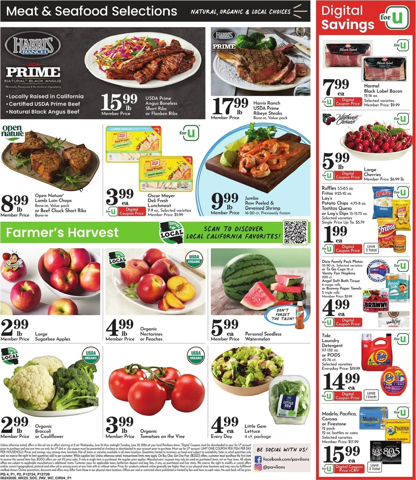Weekly ad Current Pavilions leaflet valid from Wednesday 06/24/2026 to Tuesday 06/30/2026 from June 24 to June 30 2026 - Page 4