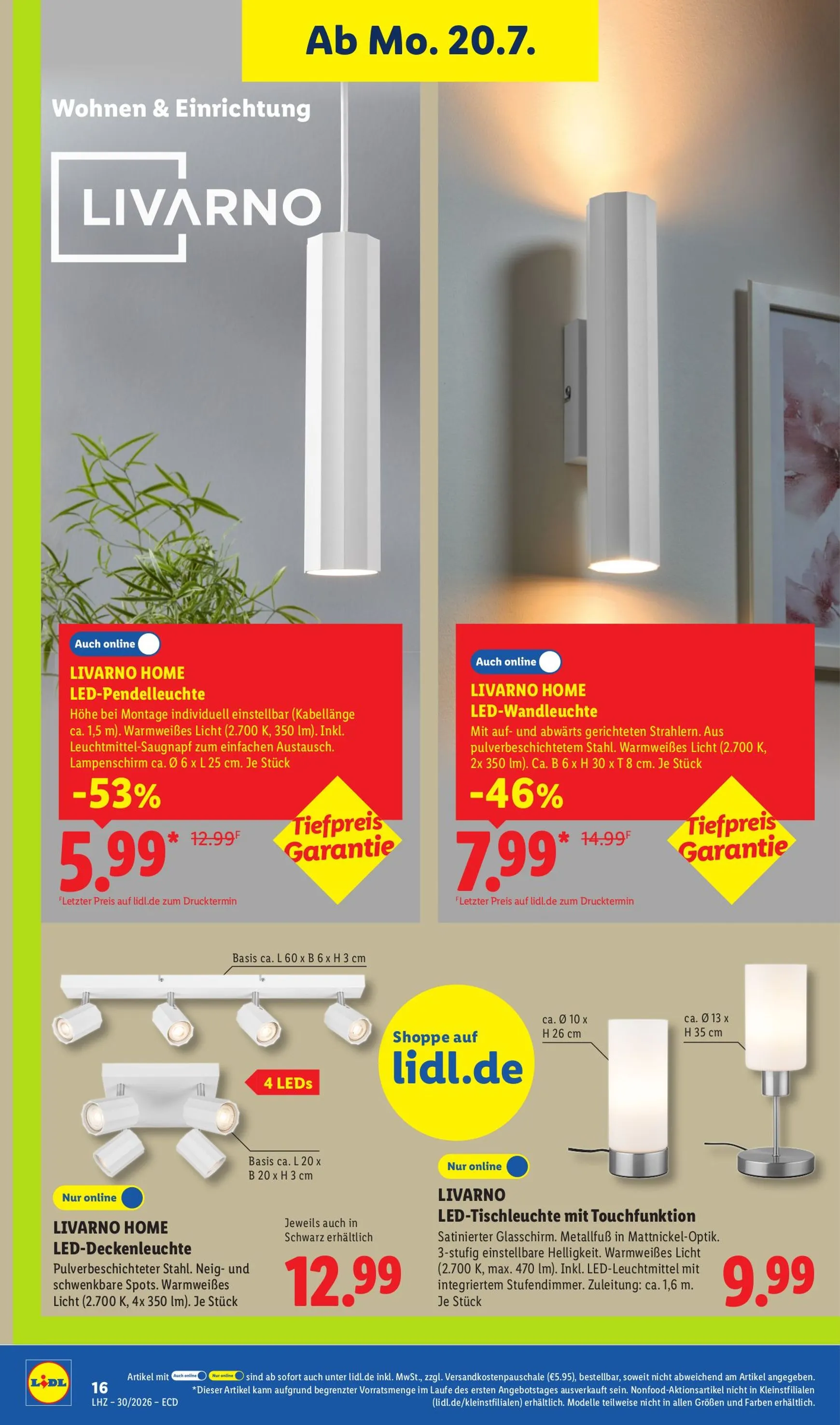 Lidl - Nonfood Prospekt nächste Woche – von Montag 20.07.2026 bis Samstag 25.07.2026 von 20. Juli bis 25. Juli 2026 - Prospekt seite 14