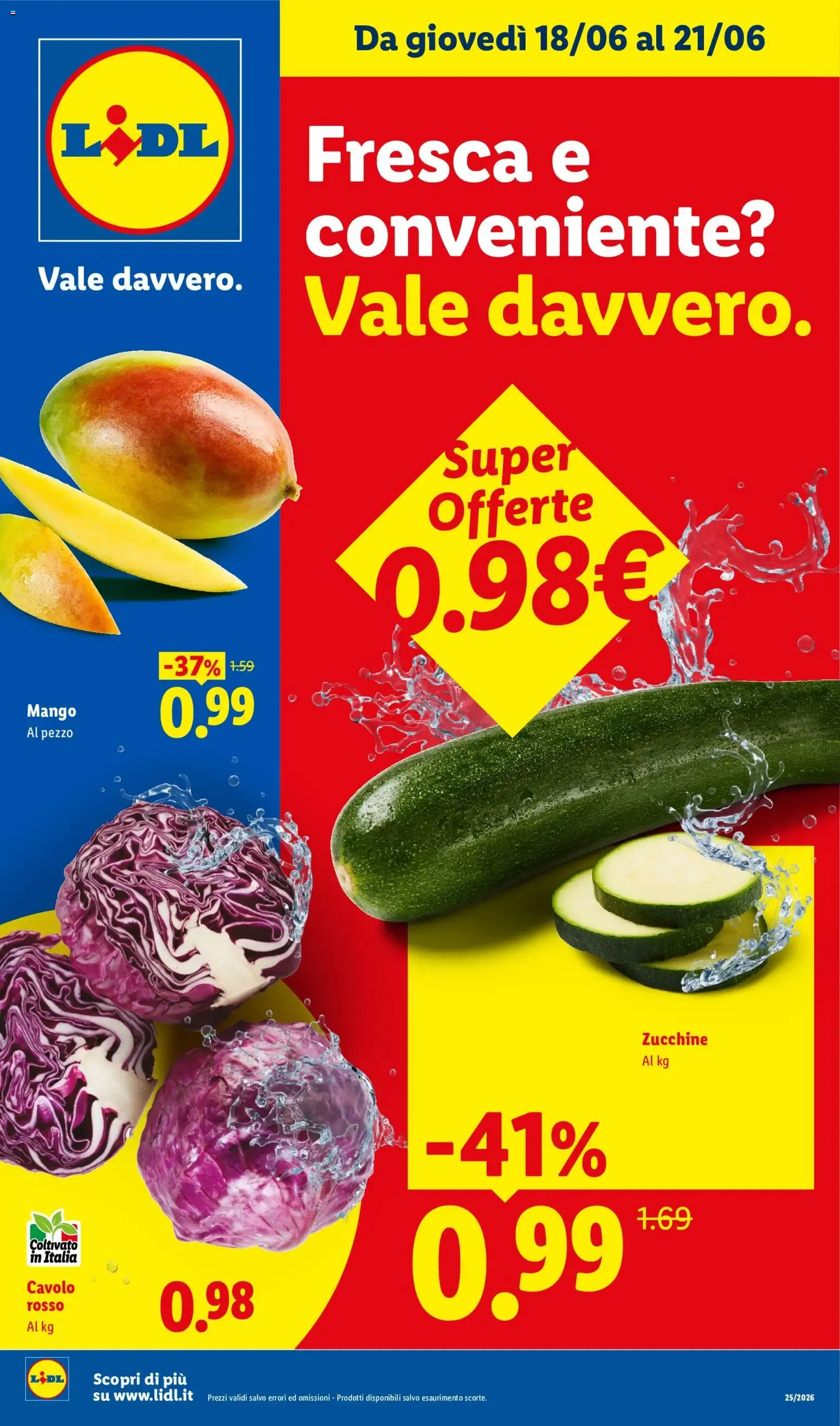 Fresca e conveniente? Super Offerte da 18 giugno a 21 giugno di 2026 - Pagina del volantino 1