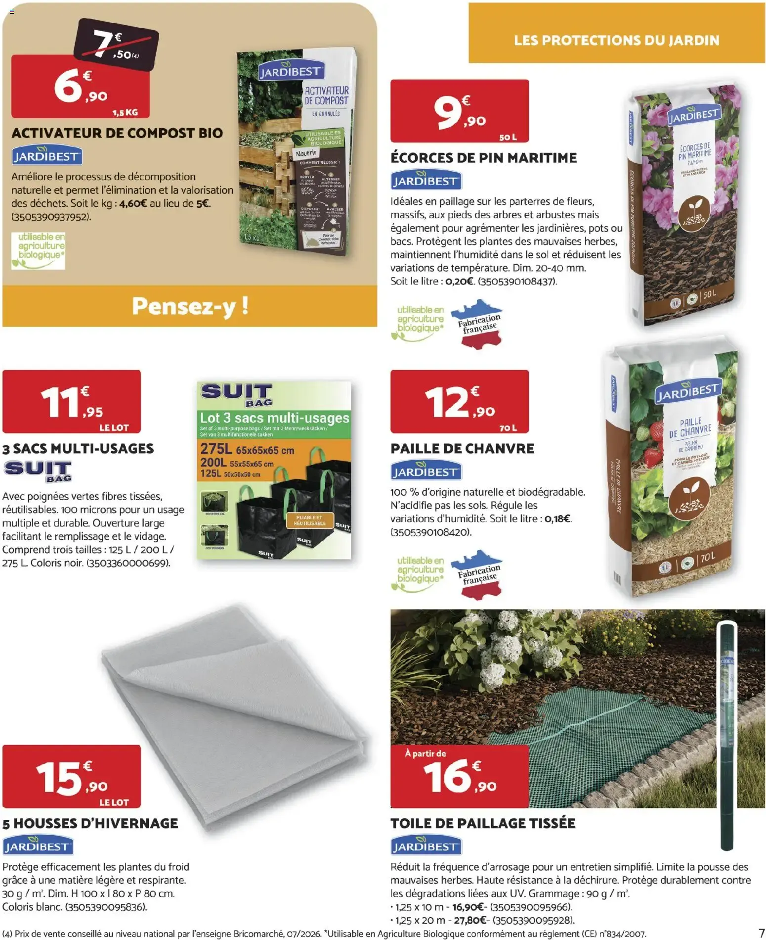 Bricomarché: Place au Jardin du 14 octobre au 29 novembre 2026 - Catalogue page 7