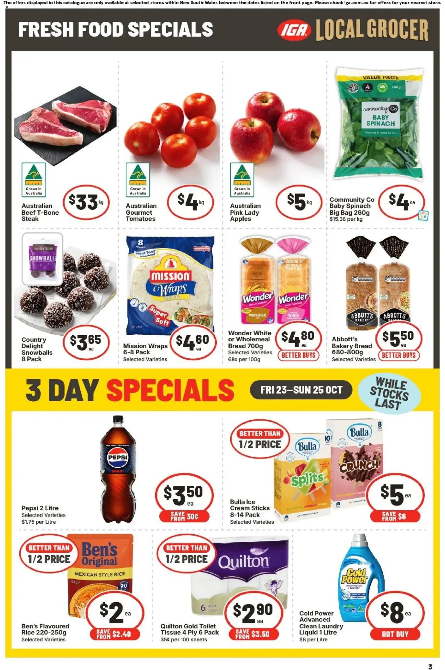 IGA LOCAL GROCER - Catalogue valid from 21 October to 27 October 2026 - page 4