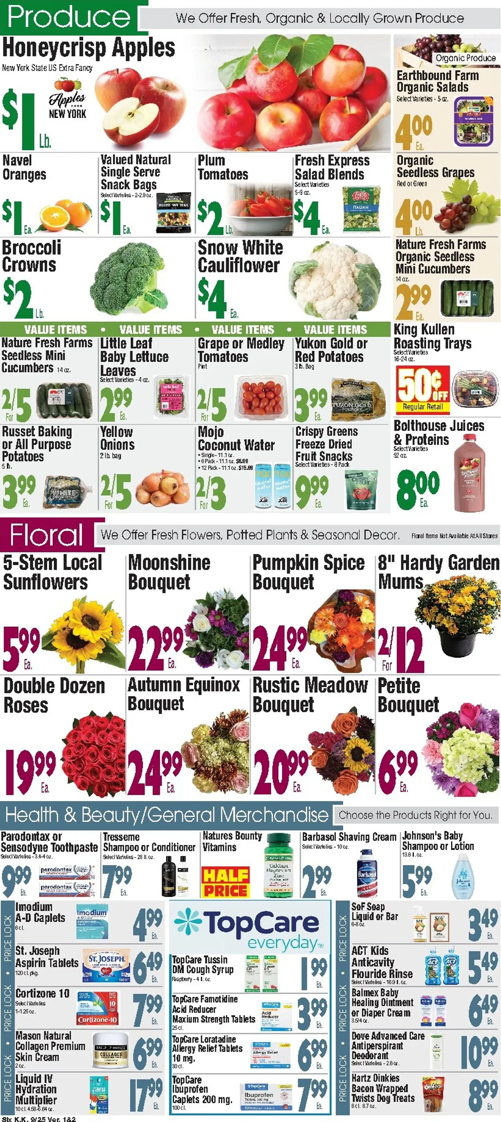 Weekly ad Current King Kullen leaflet valid from Friday 09/25/2026 to Thursday 10/01/2026 from September 25 to October 1 2026 - Page 6