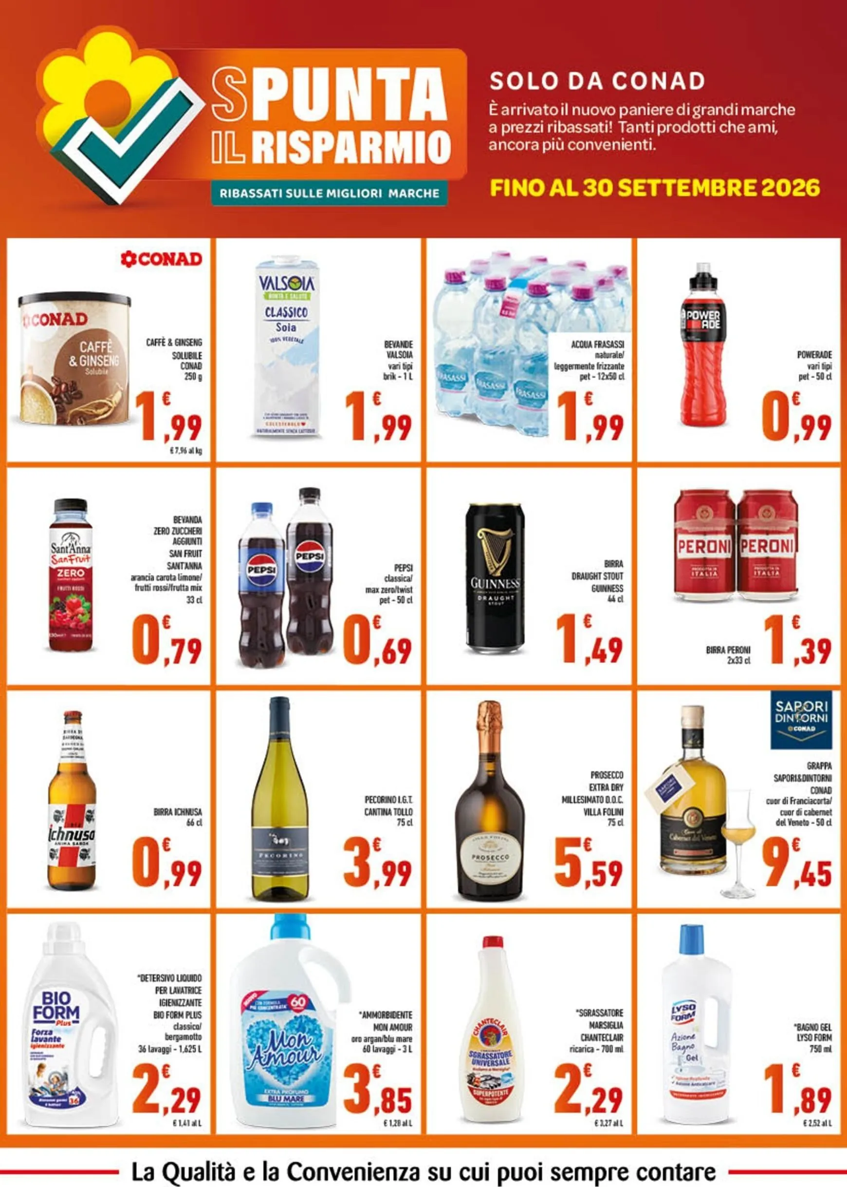 Spunta il risparmio da Conad da 1 settembre a 30 settembre di 2026 - Pagina del volantino 6