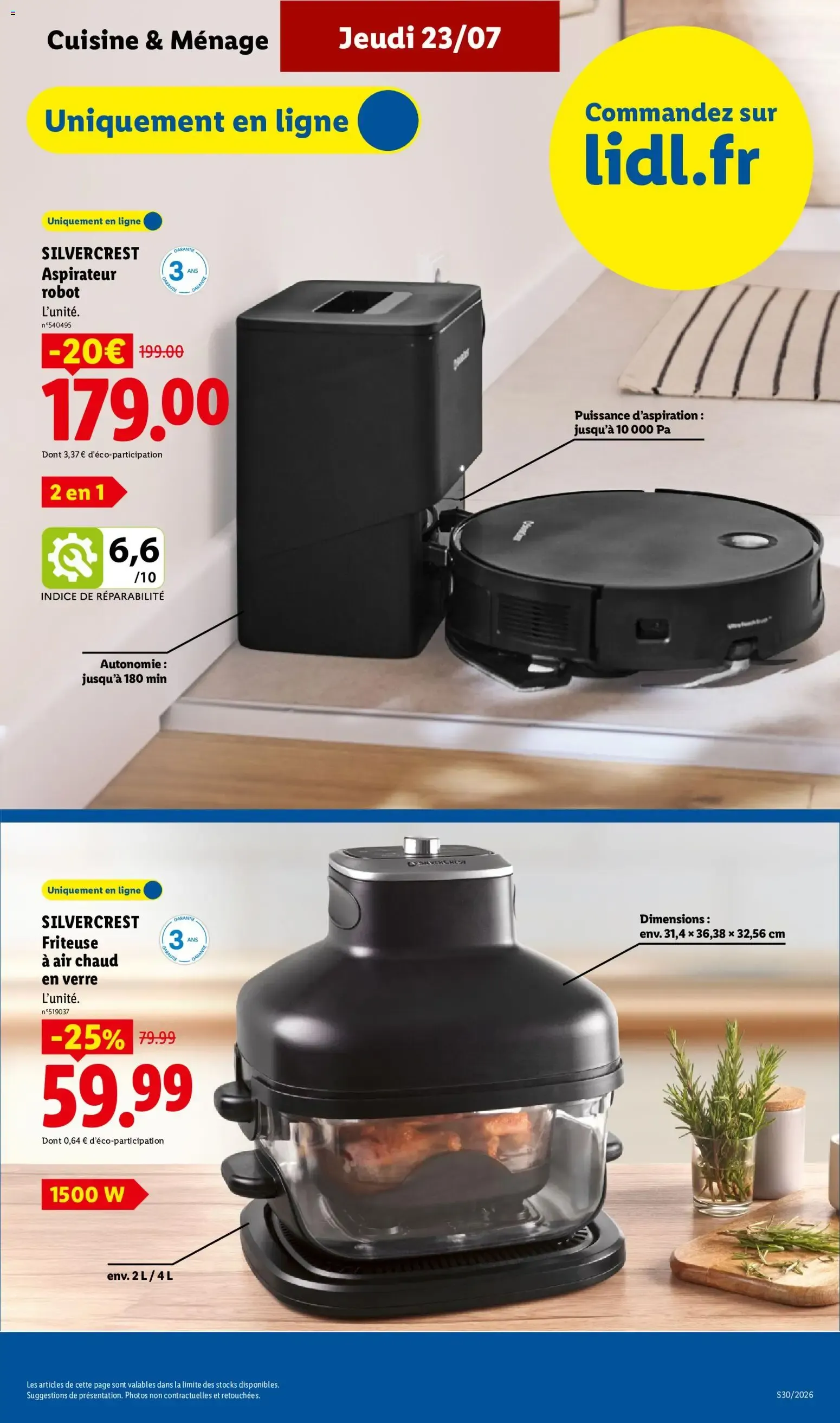 Catalogue LIDL du 20/07/2026 | Promo prospectus en ligne du 20 juillet au 23 juillet 2026 - Catalogue page 11