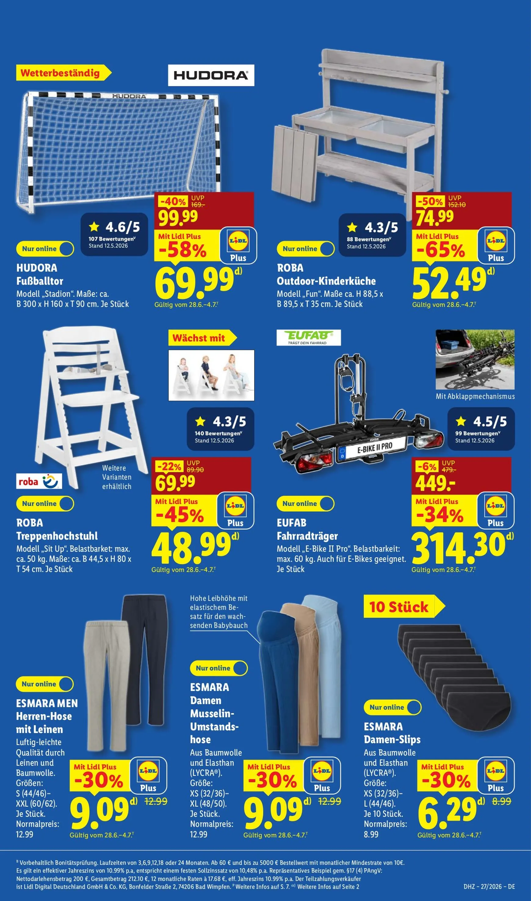 Lidl Prospekt – von Montag 29.06.2026 bis Samstag 04.07.2026 von 29. Juni bis 4. Juli 2026 - Prospekt seite 10