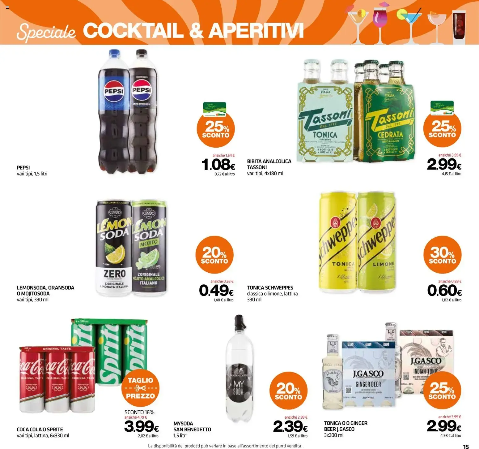 Superconti volantino dal 13/08/2026 - online Offerte da 13 agosto a 26 agosto di 2026 - Pagina del volantino 15