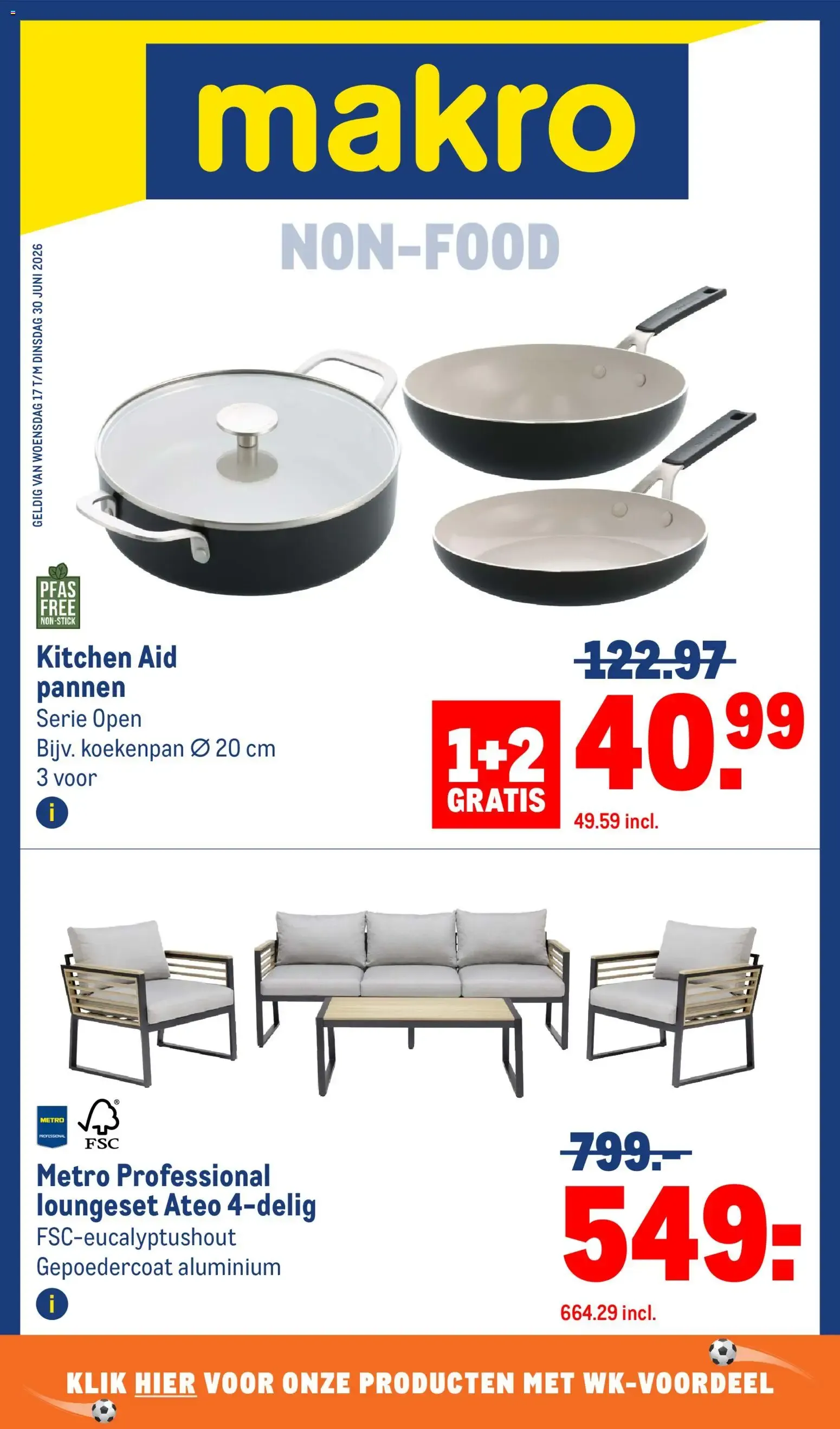 Makro folder vanaf 17-06-2026 || NIEUWE van 17 juni tot 30 juni 2026 - Folder pagina 1