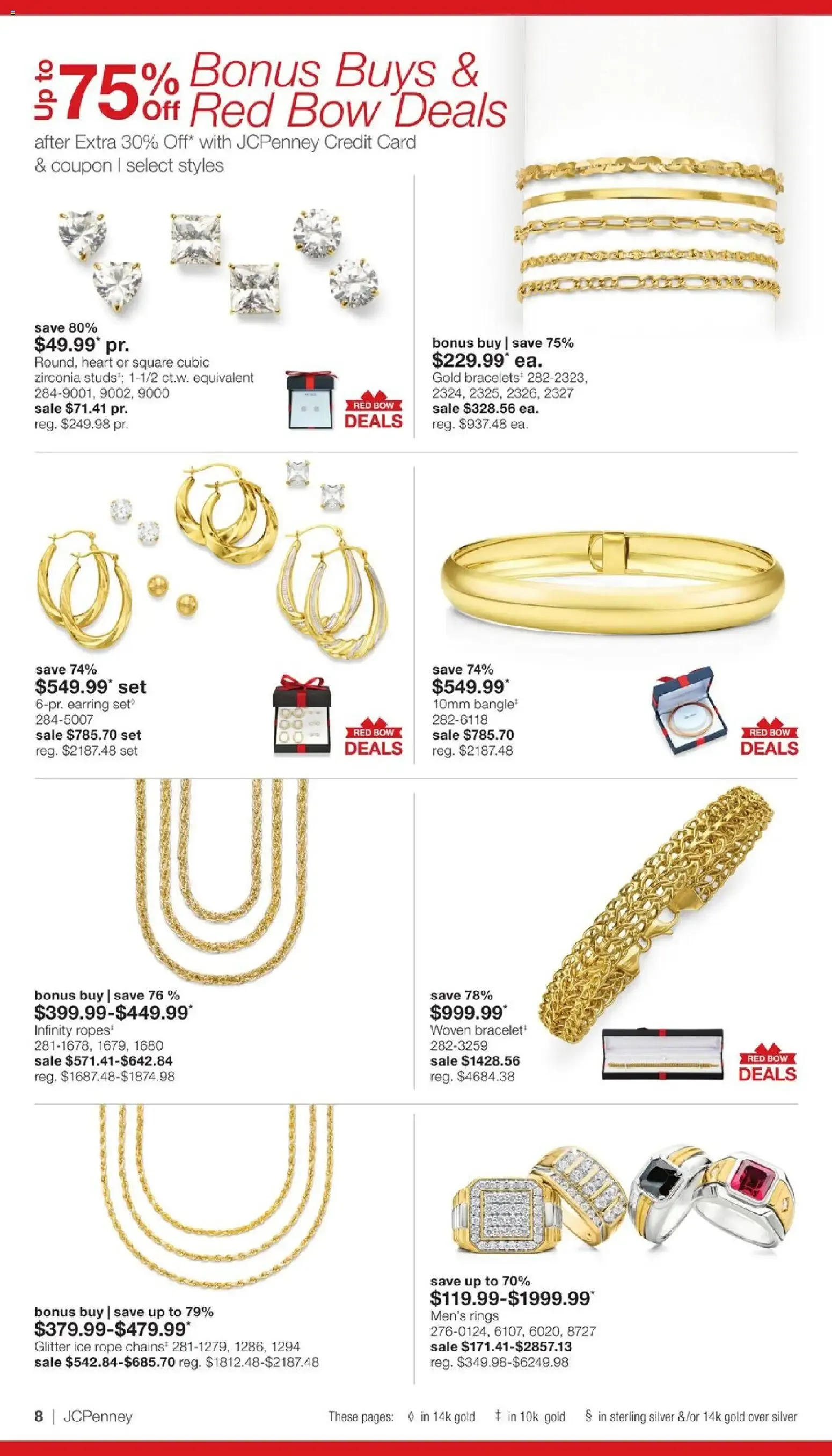 Weekly ad JCPenney Billion Dollar Jewelry Sale from September 3 to September 20 2026 - Page 7
