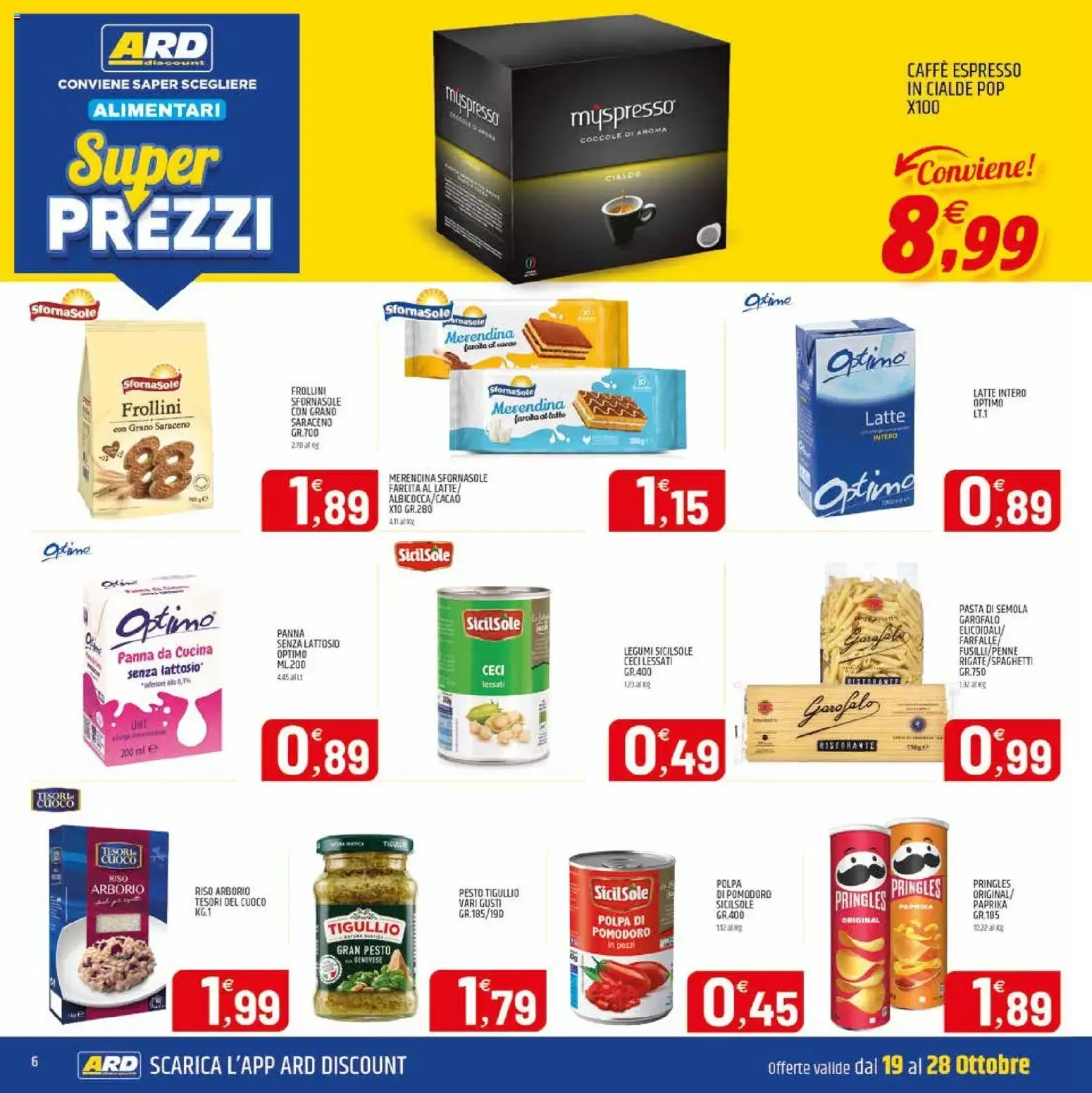 ARD Discount Super Prezzi da 19 ottobre a 28 ottobre di 2026 - Pagina del volantino 6