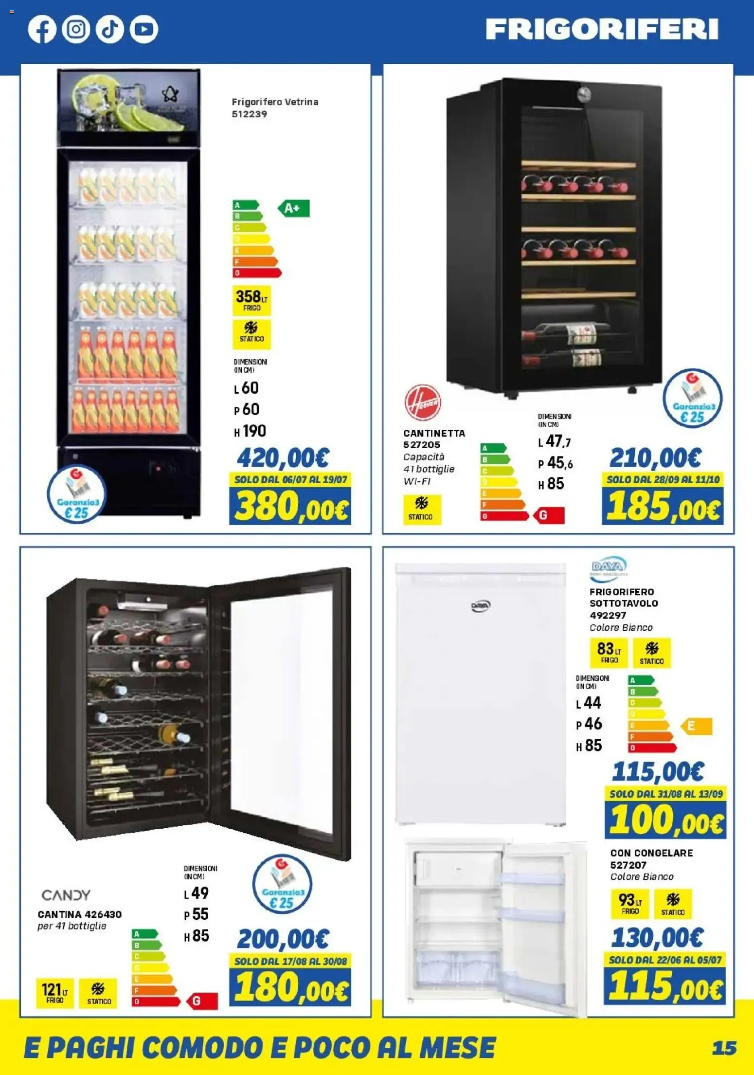 Nuovo Orizzonte volantino Elettro 2026 dal 08/05/2026 > offerte anteprima 🛍️ da 8 maggio a 31 ottobre di 2026 - Pagina del volantino 15