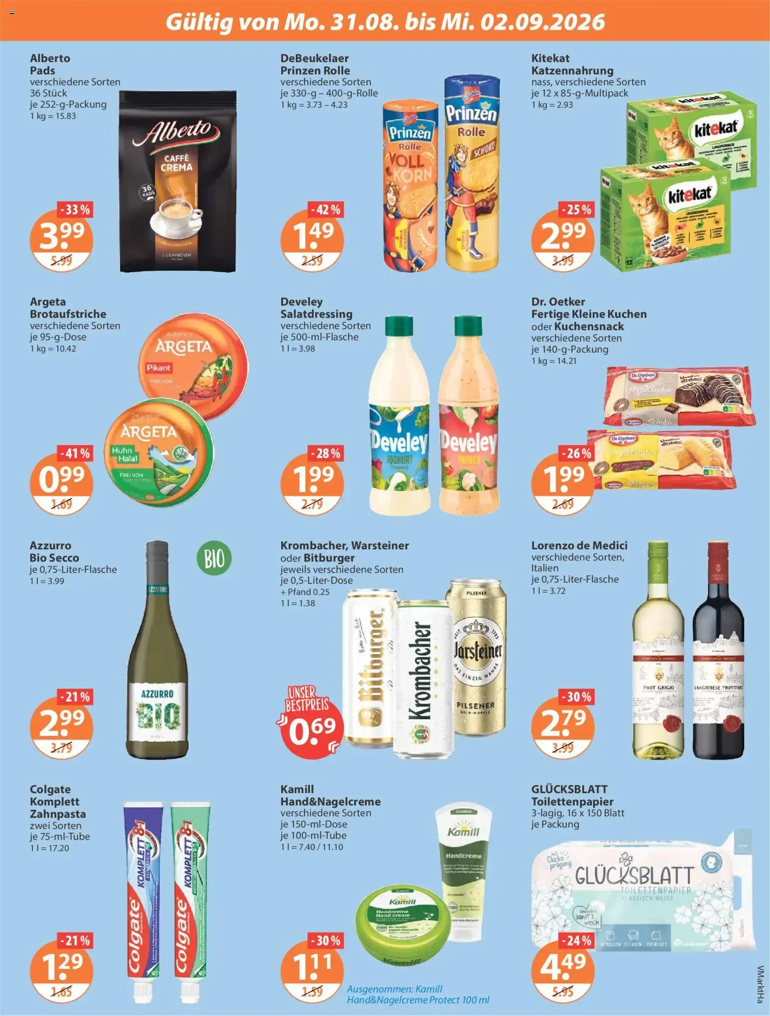 Angebote V-Markt Angebote (ab 27.08.2026) von 27. August bis 2. September 2026 - Prospekt seite 21