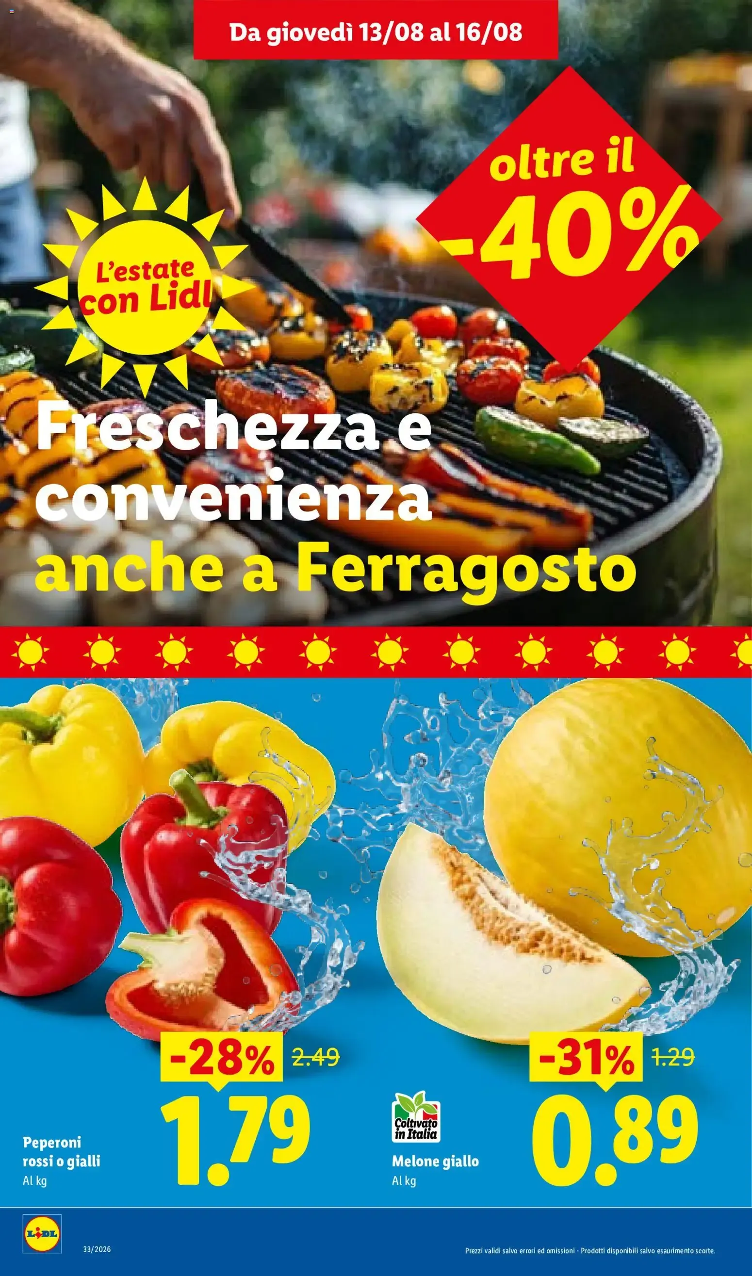 LIDL Ferragosto fino al -50% da 13 agosto a 19 agosto di 2026 - Pagina del volantino 4