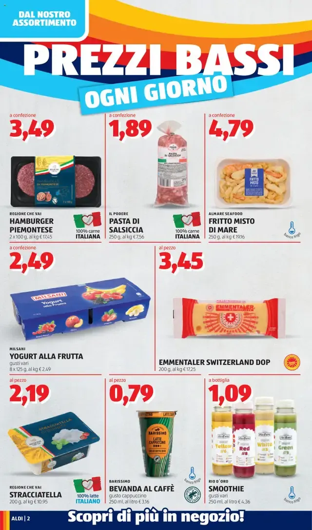 Aldi volantino - scopri il nuovo volantino valido dal 27/07/2026 ⭐️ da 27 luglio a 2 agosto di 2026 - Pagina del volantino 2
