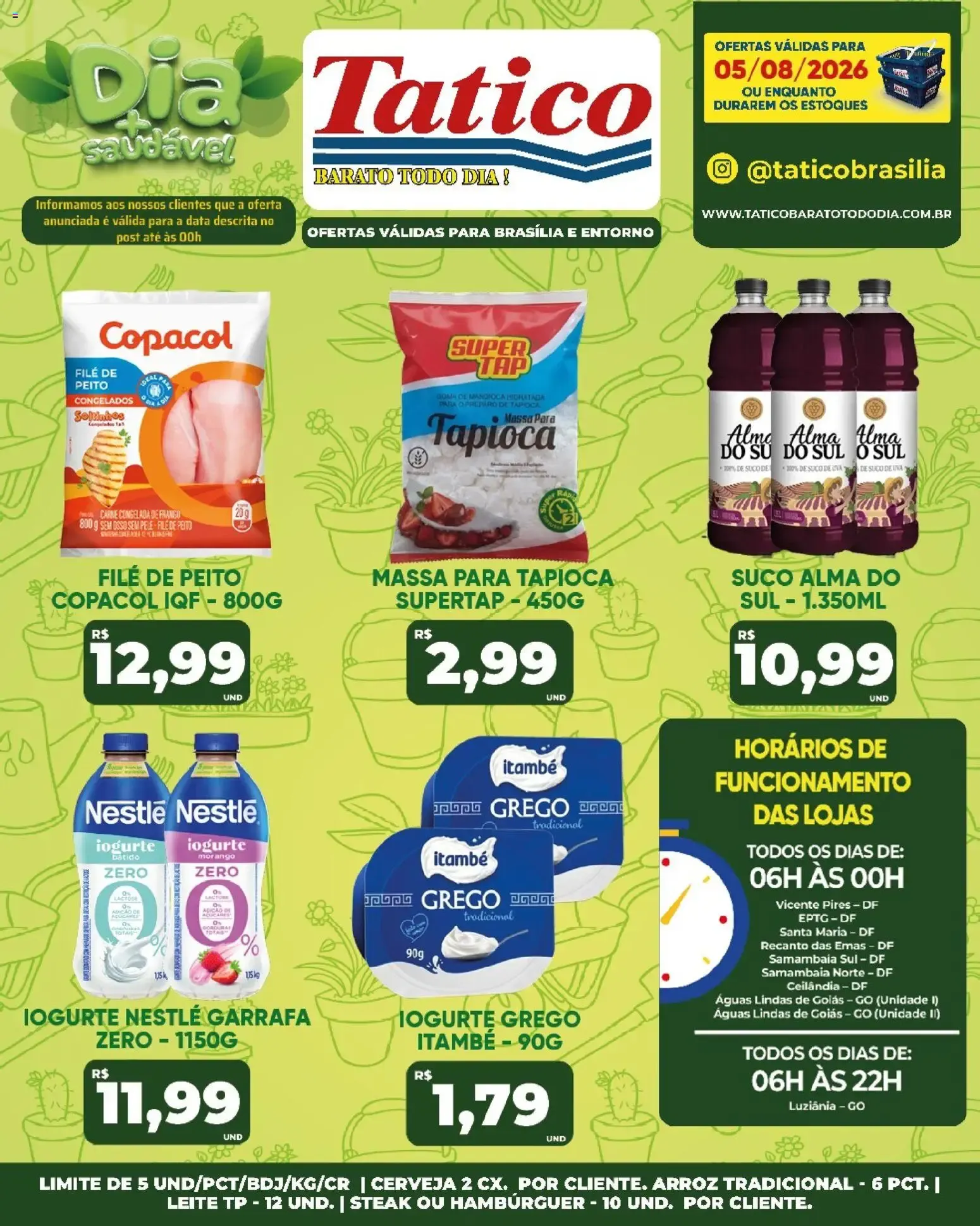 Encarte de Tatico ofertas do Dia de 05/08/2026 | Promoções Online 5 de agosto até 5 de agosto 2026 - Pagina 22