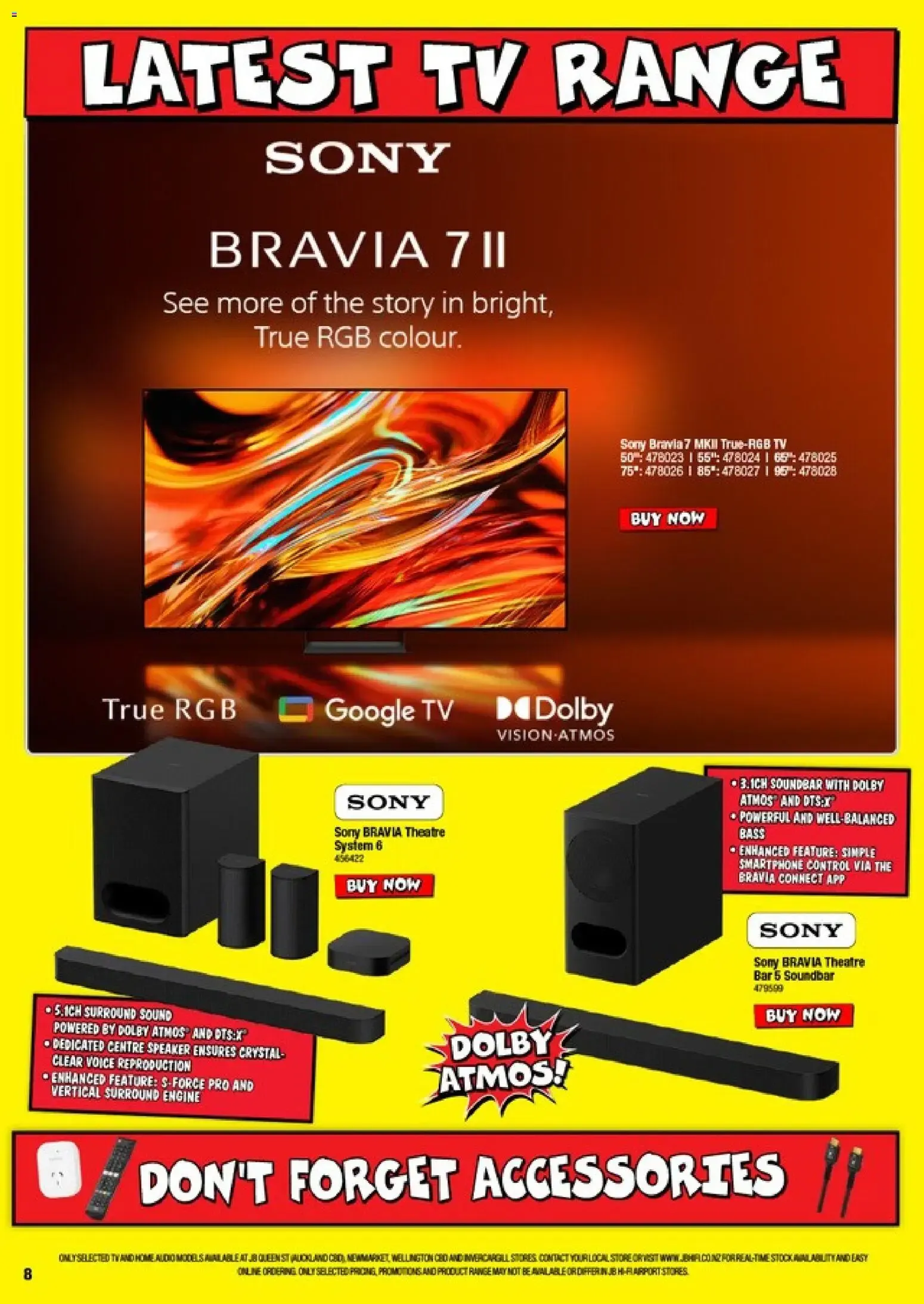 JB Hi-Fi Latest TV Range from 3 August to 31 October 2026 - Catalogue Page 8