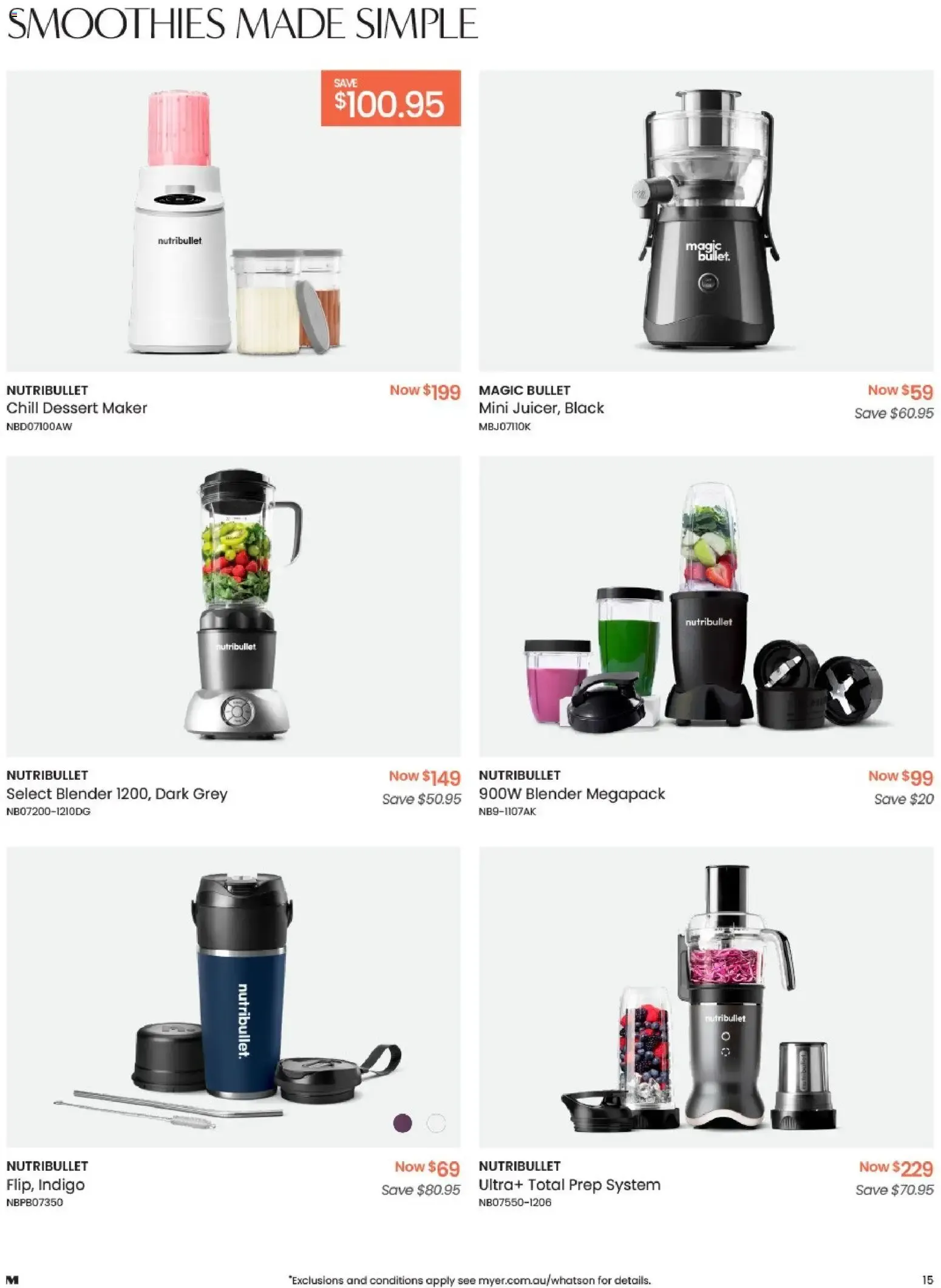 Myer End of financial year sale - 01/06/2026 > weekly / monthly specials - Catalogue valid from 1 June to 30 June 2026 - page 15