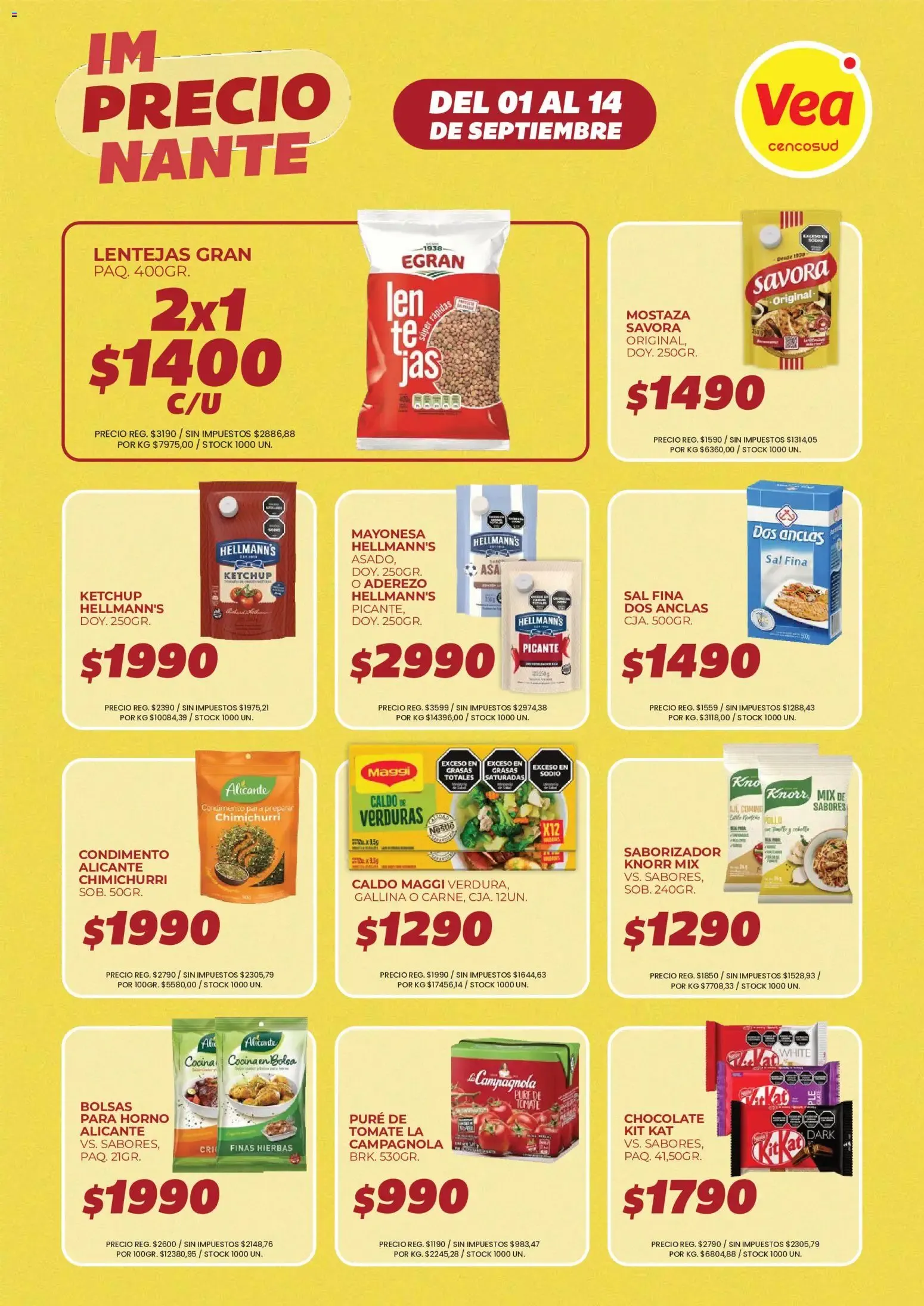 Ofertas de Vea - Ofertas del 01/09/2026 - 14/09/2026 1 de septiembre al 14 de septiembre 2026 - Página 6 del catálogo