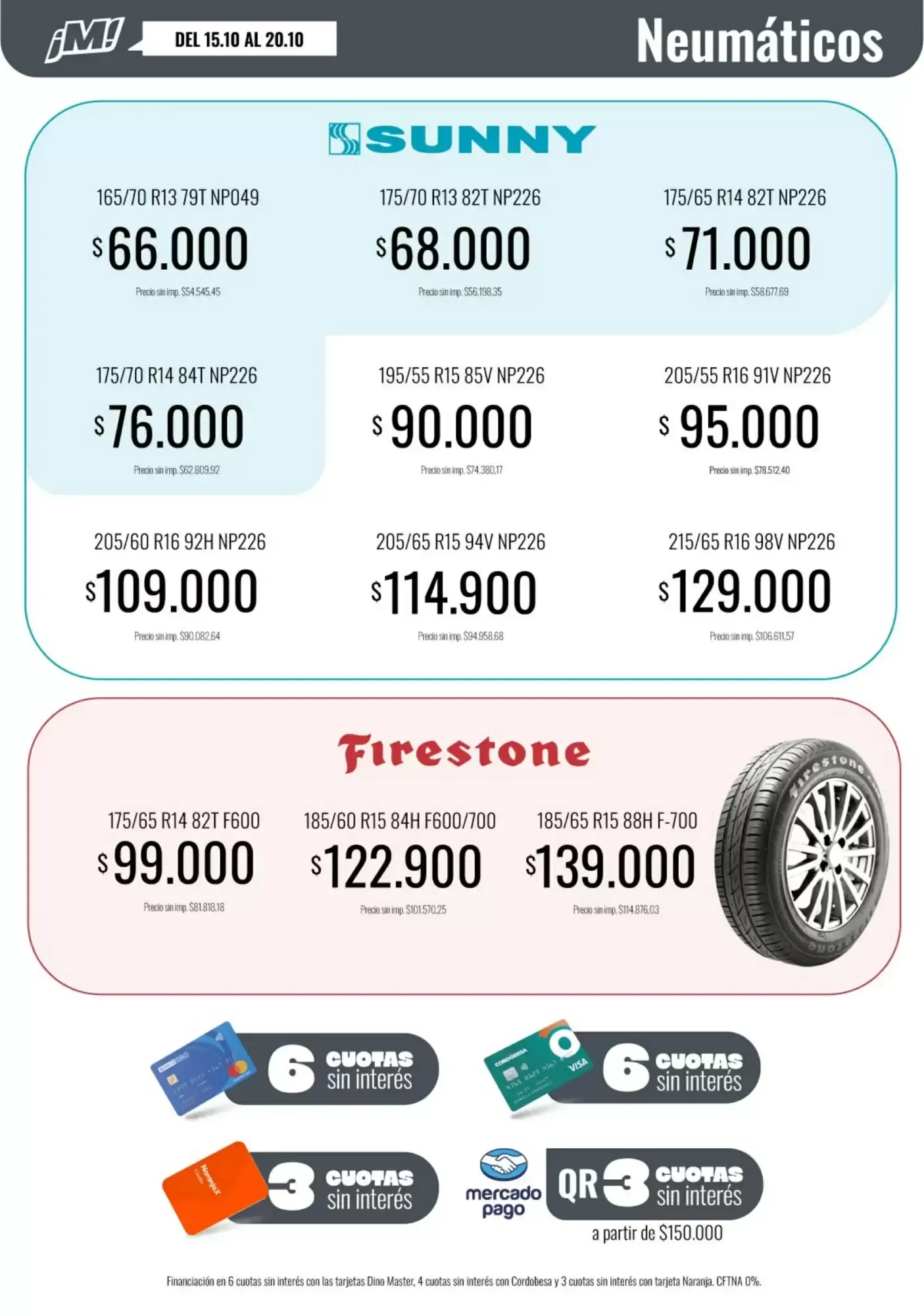 Ofertas de Catálogo de Ofertas Super Mam! Dino 15 de octubre al 20 de octubre 2026 - Página 13 del catálogo