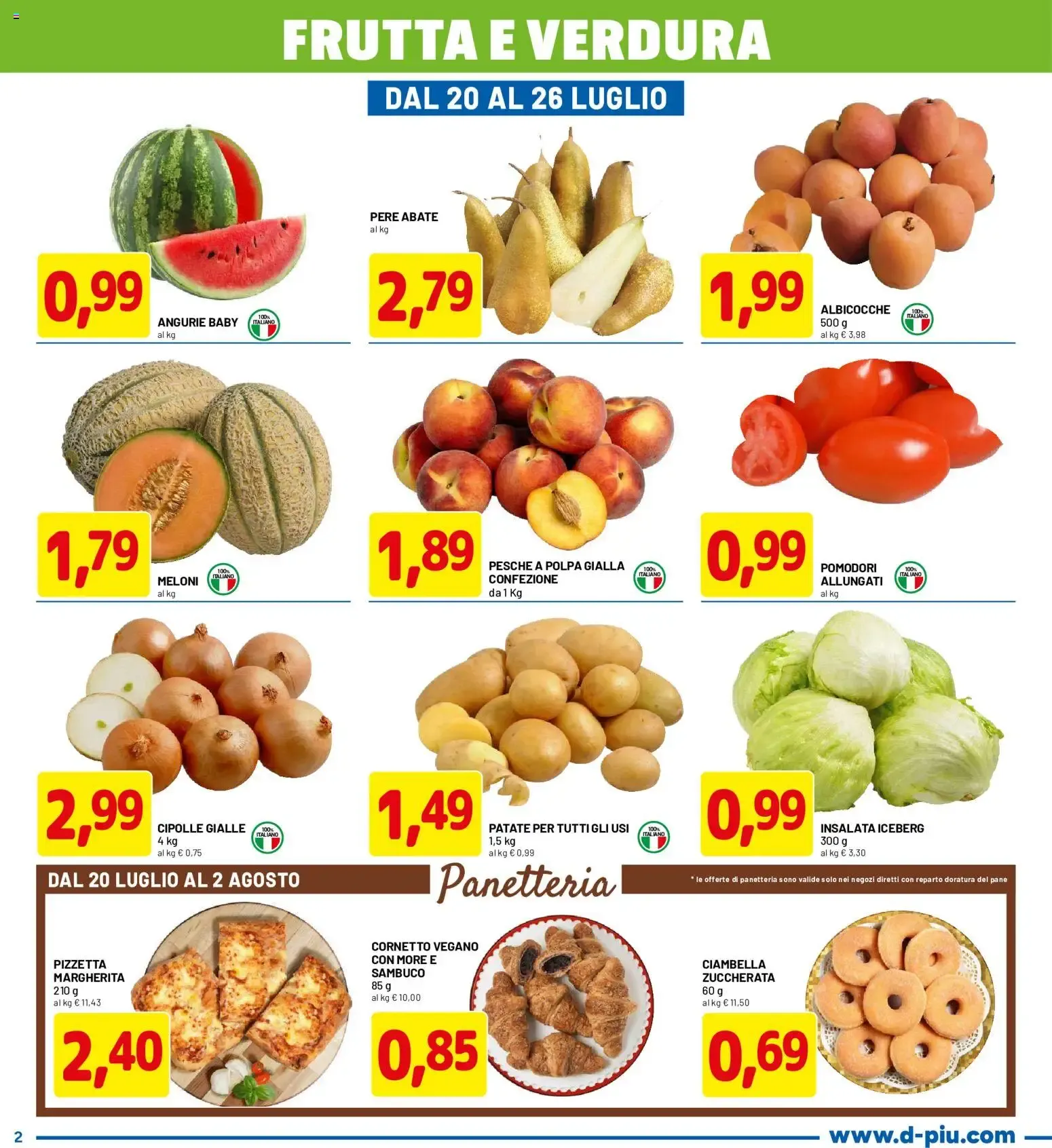 Nuovo D Più volantino dal 20/07/2026 > offerte anteprima 🛍️ da 20 luglio a 2 agosto di 2026 - Pagina del volantino 2