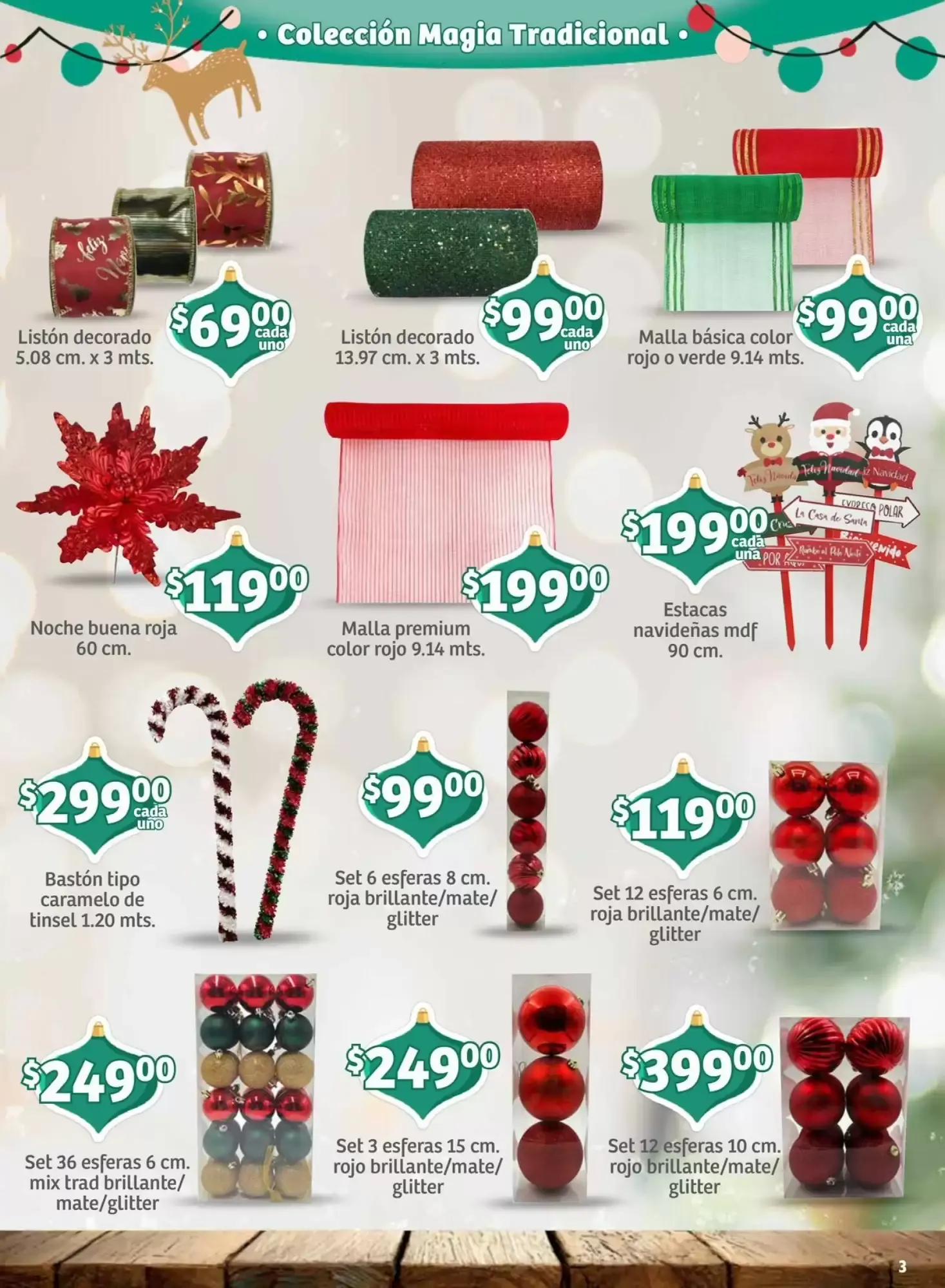 Catálogo de Soriana Mercado Decoración de Navidad 2026 30 de septiembre al 11 de noviembre 2026 - Pagina 3