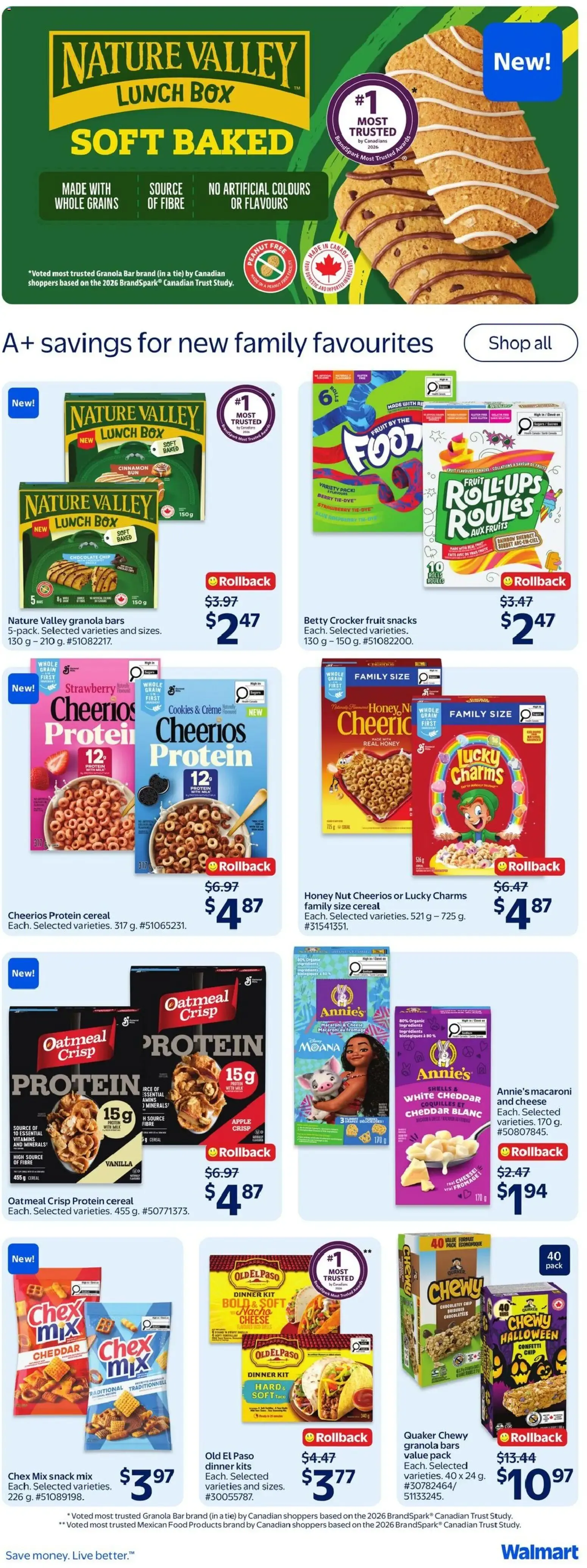 Walmart weekly flyer from Aug 27, 2026 > weekly specials & deals from August 27 to September 2 2026 - flyer page 33